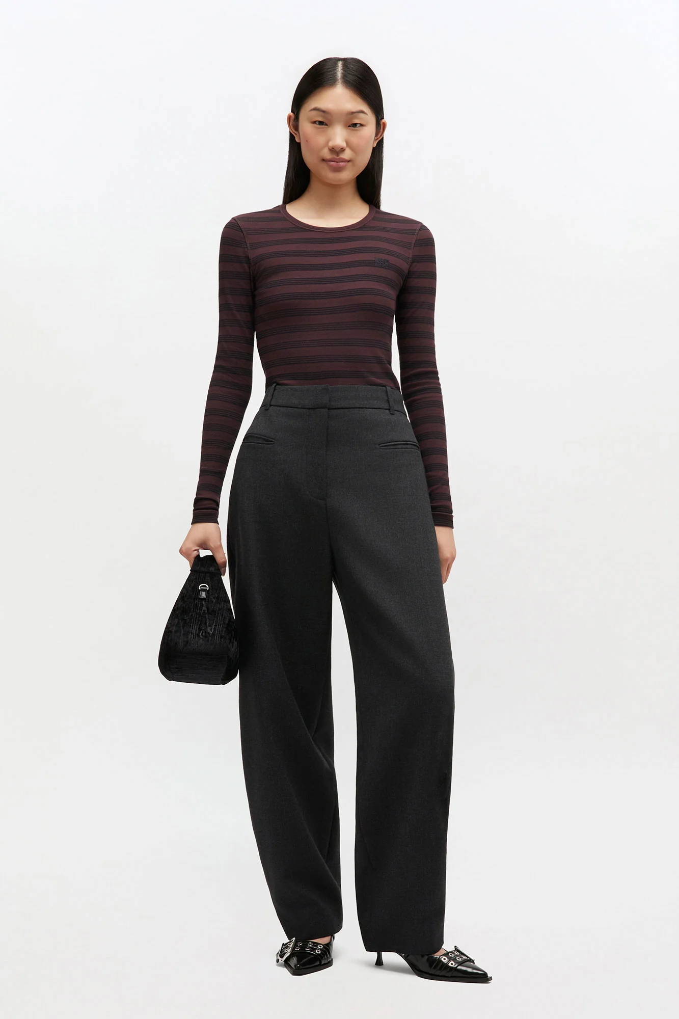 Koksgrå Wool Suiting Pants - Image 2