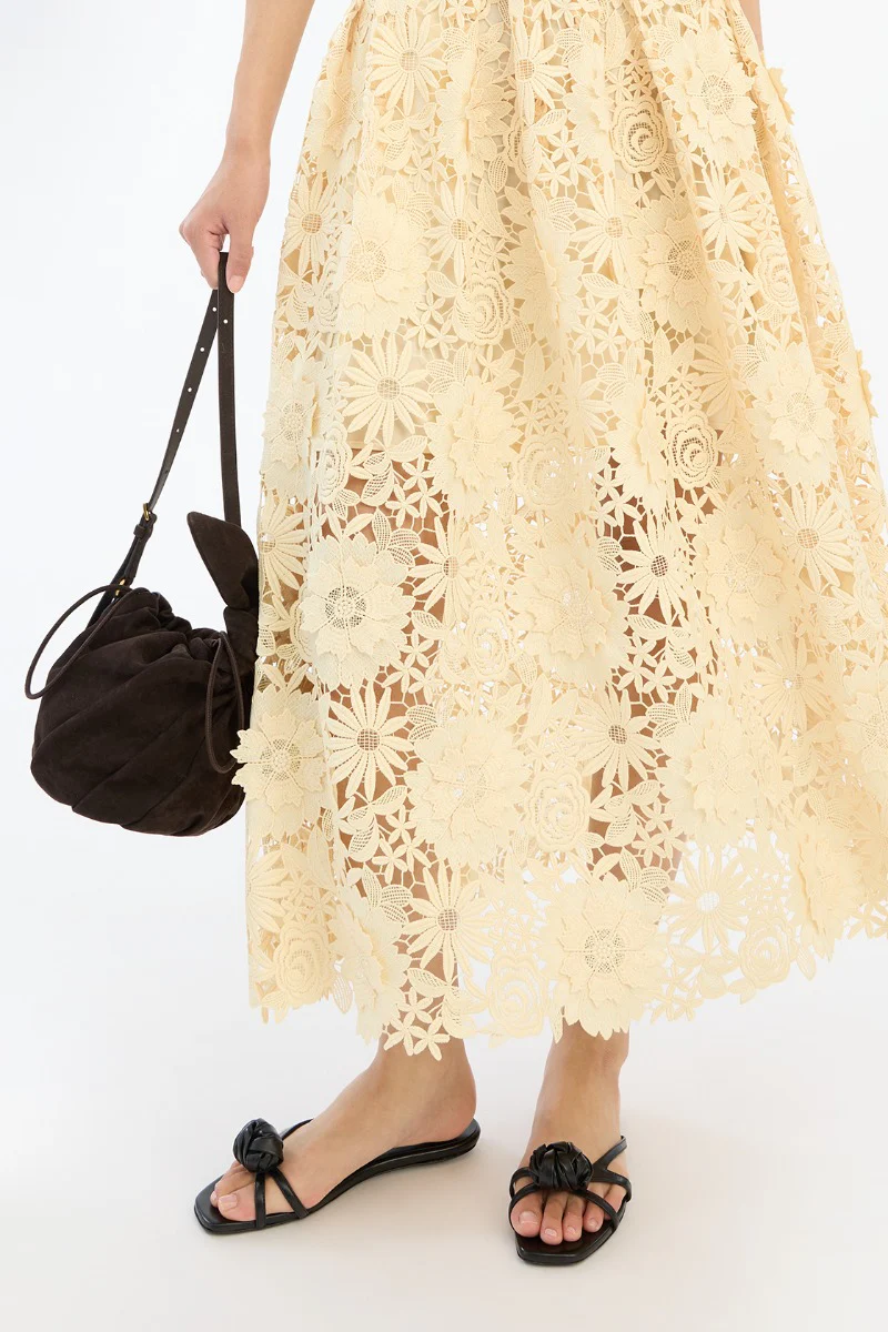 Gul Lace Midi Skirt - Image 4