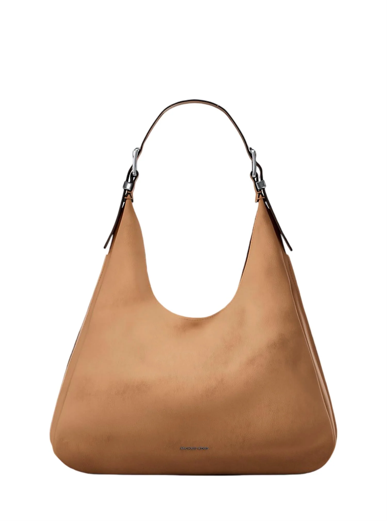 Beige Nolita Nubuk Hobo Shoulder Bag