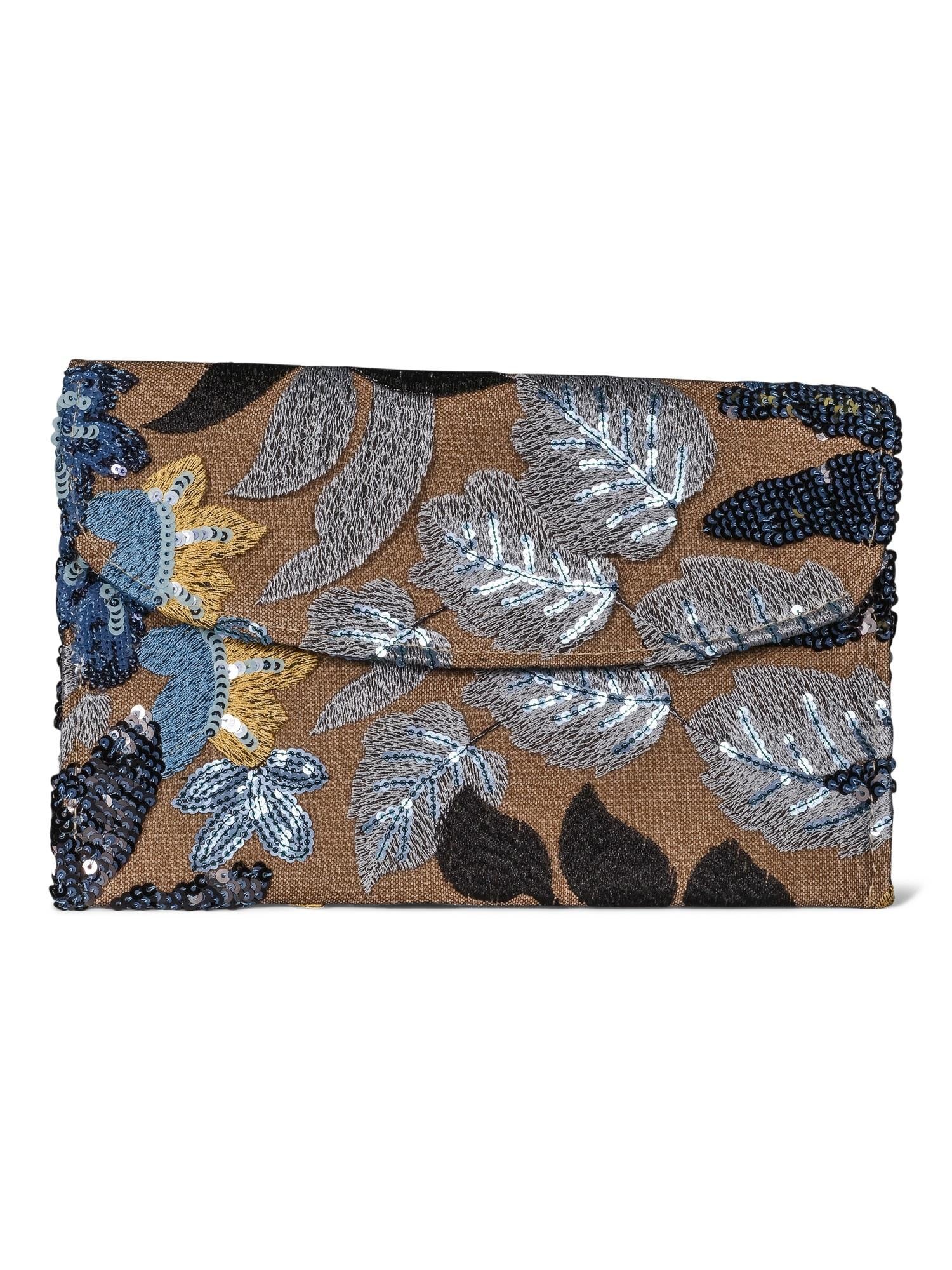 Blå Seq clutch