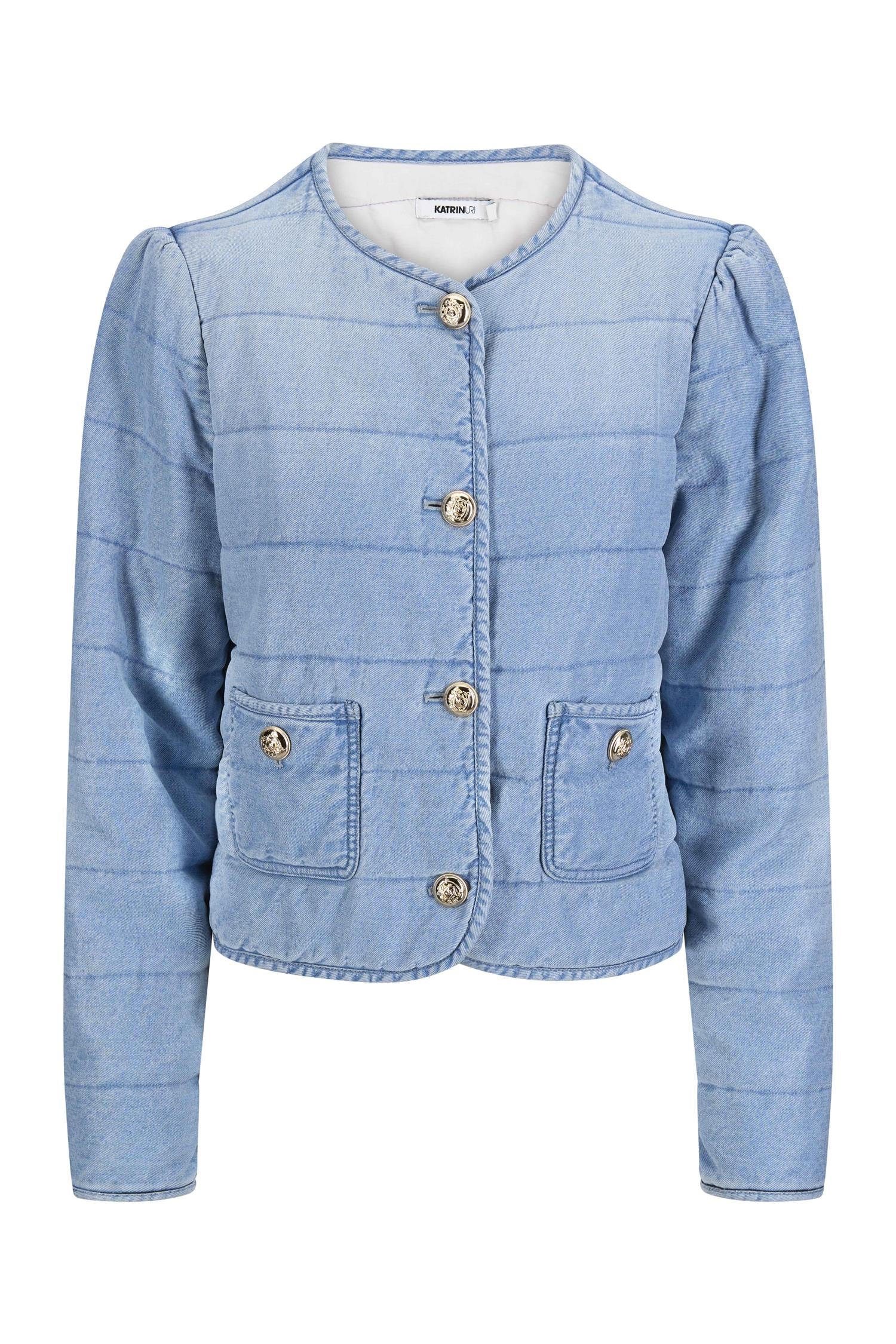 Firenze Quilted Denim Jacket