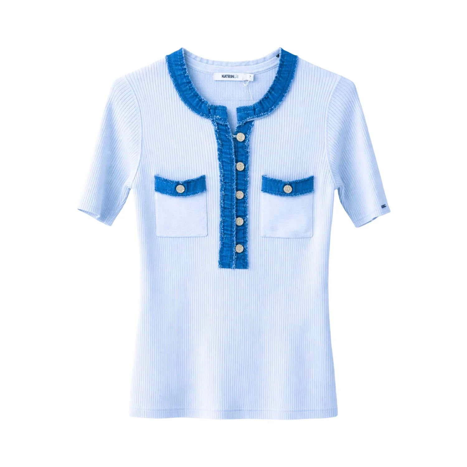Lyseblå Malibu Pullover