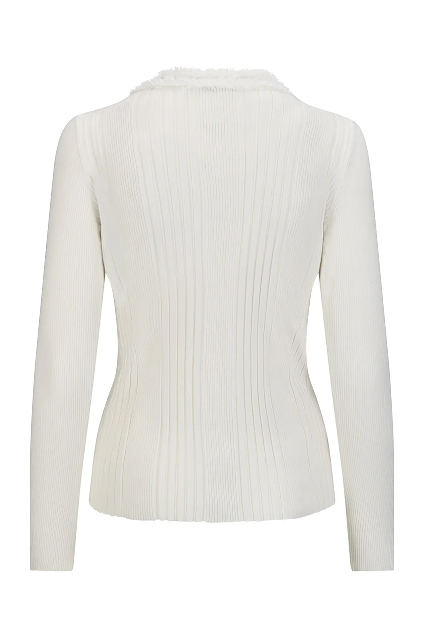 Hvit L.A. Pullover - Image 2