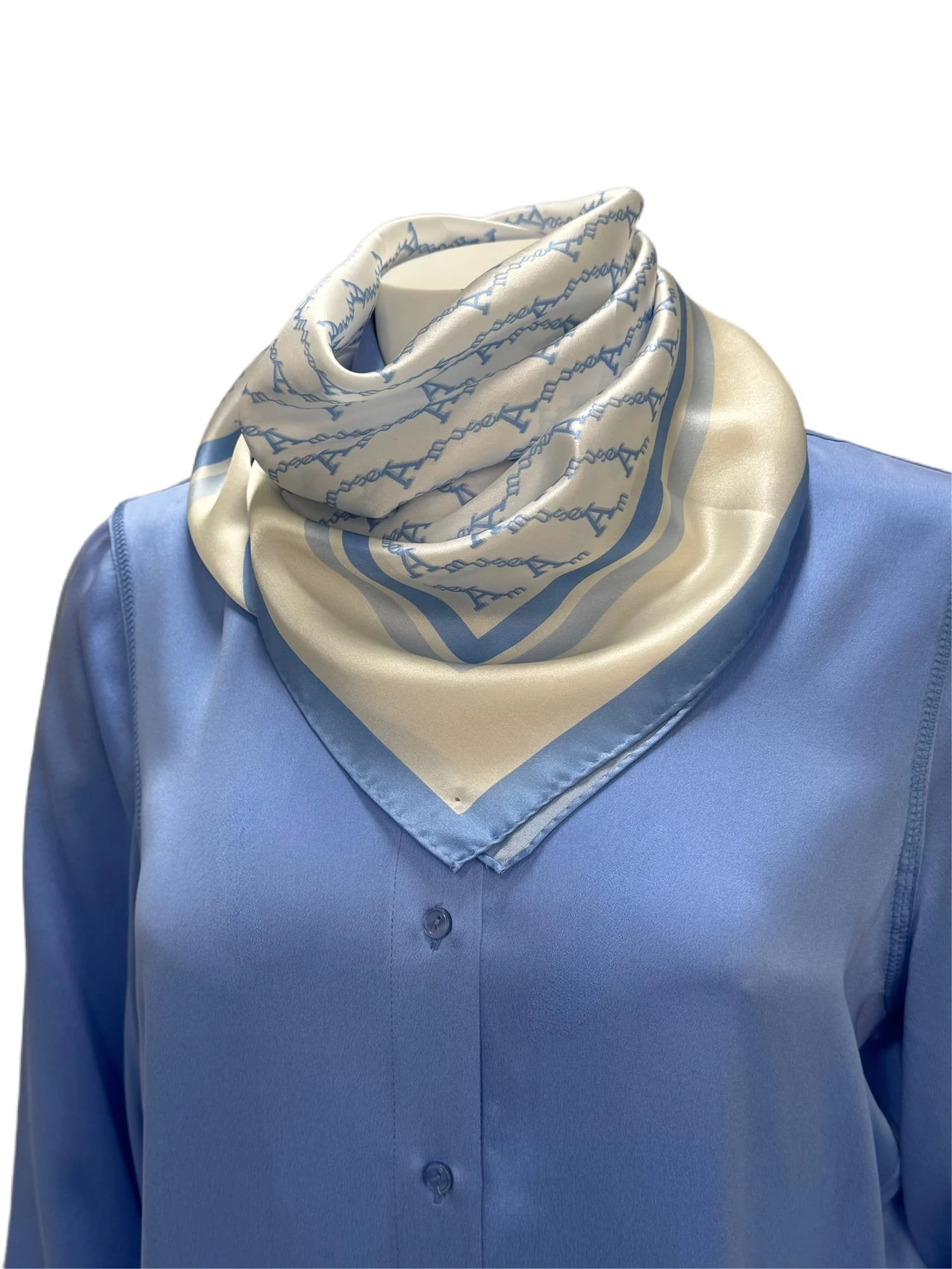 Blue Eloise Skjerf - Image 2