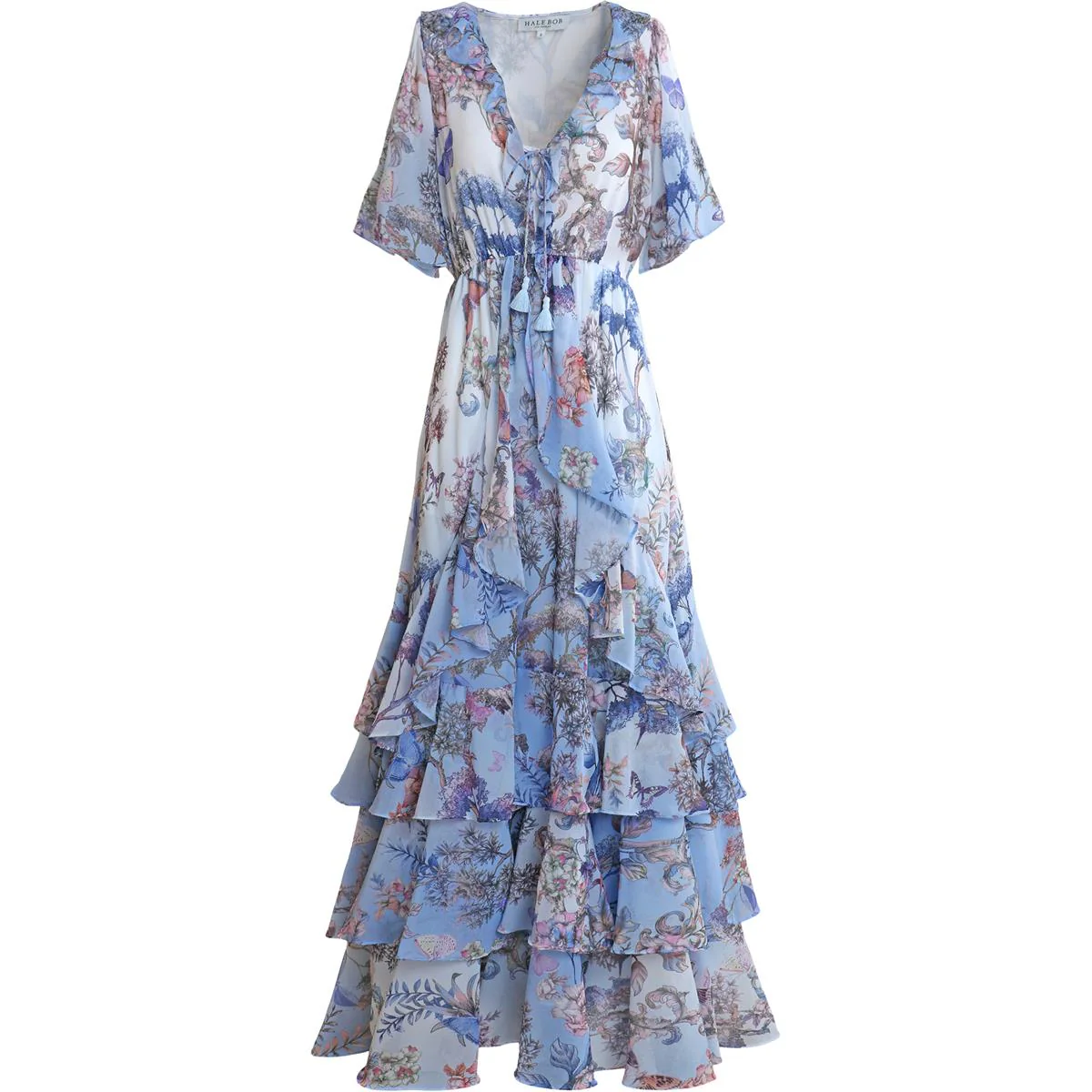 Blå Carina Dress