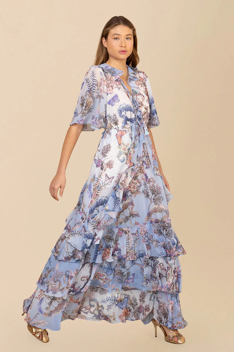 Blå Carina Dress - Image 3