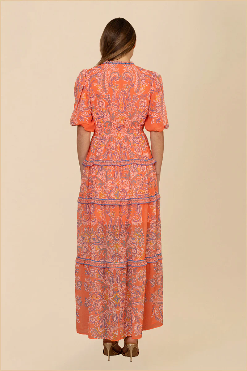 Orange Buttercup Dress - Image 4