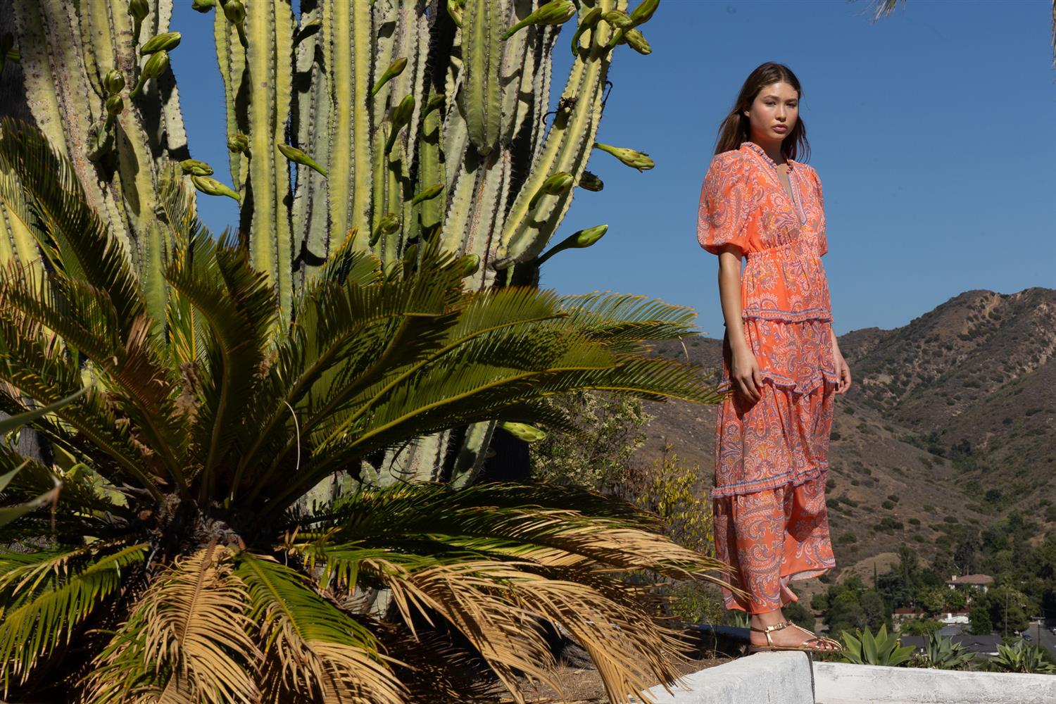 Orange Buttercup Dress - Image 8