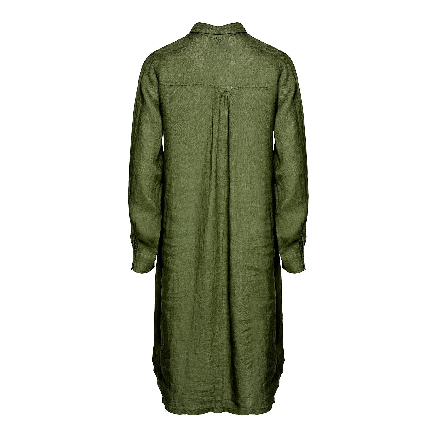 Army Sophia Linen Dress - Image 2