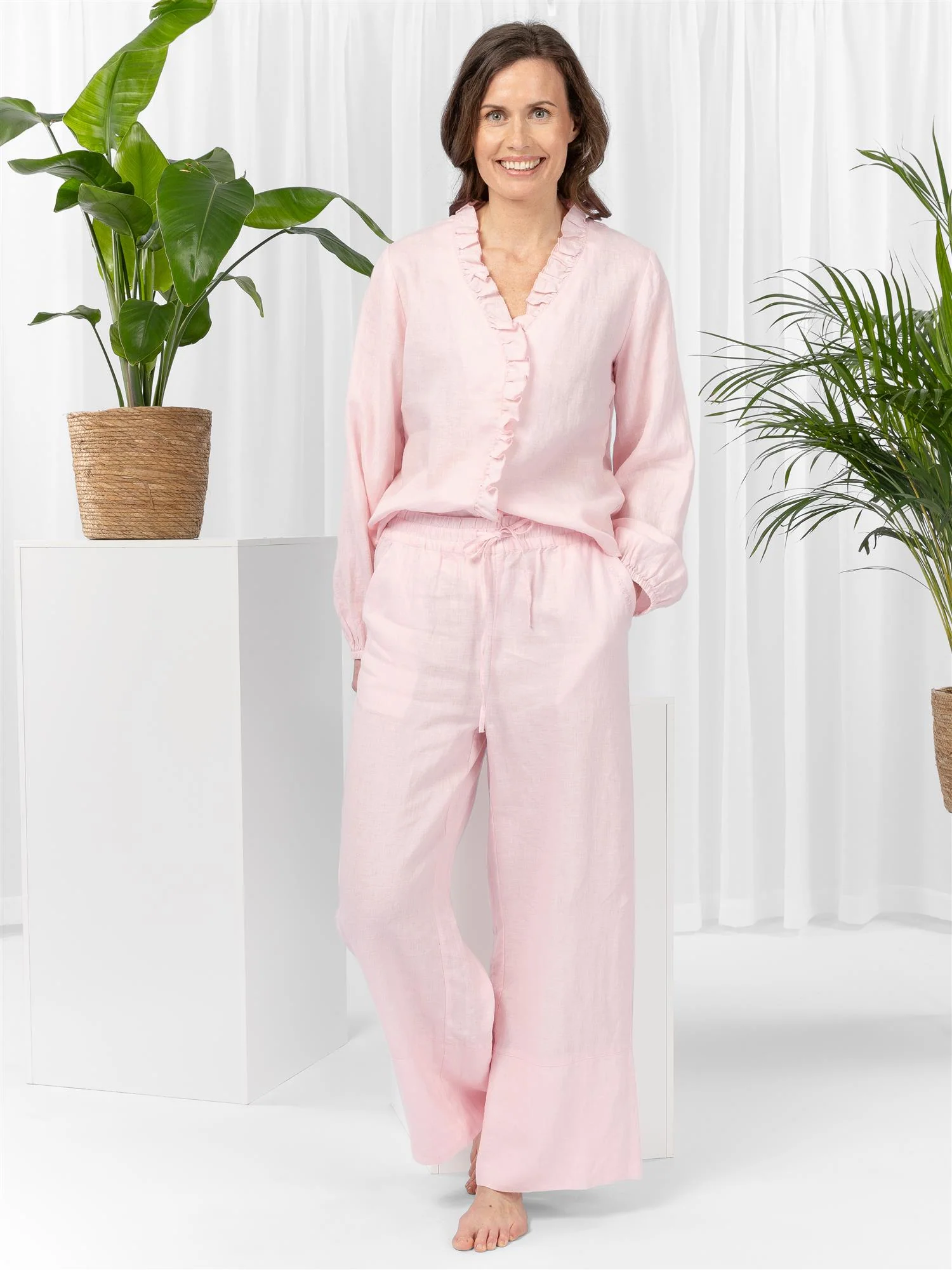 Barely Pink Lynnie Blouse - Image 3