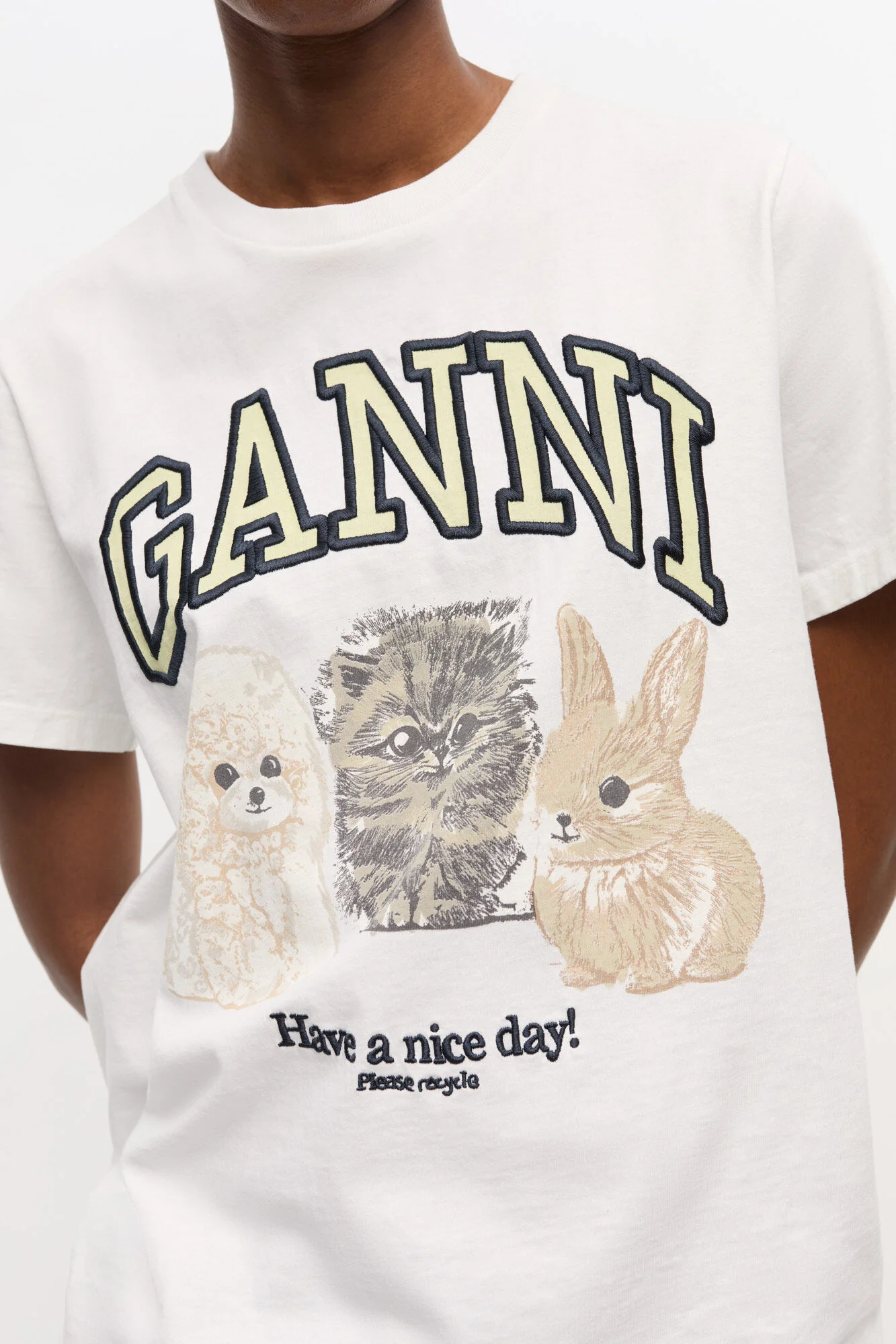 Basic Cotton Animals T-shirt - Image 5