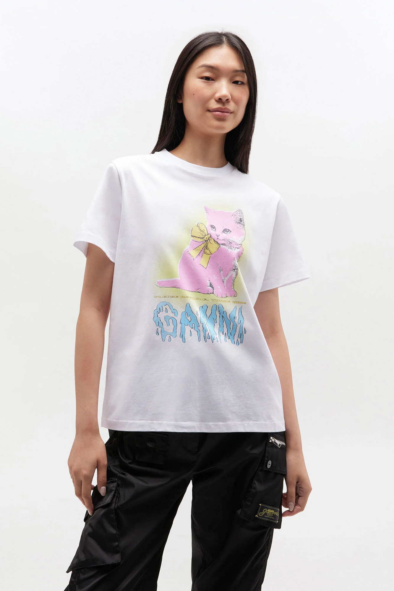 Basic Neon Kitty t-shirt - Image 3