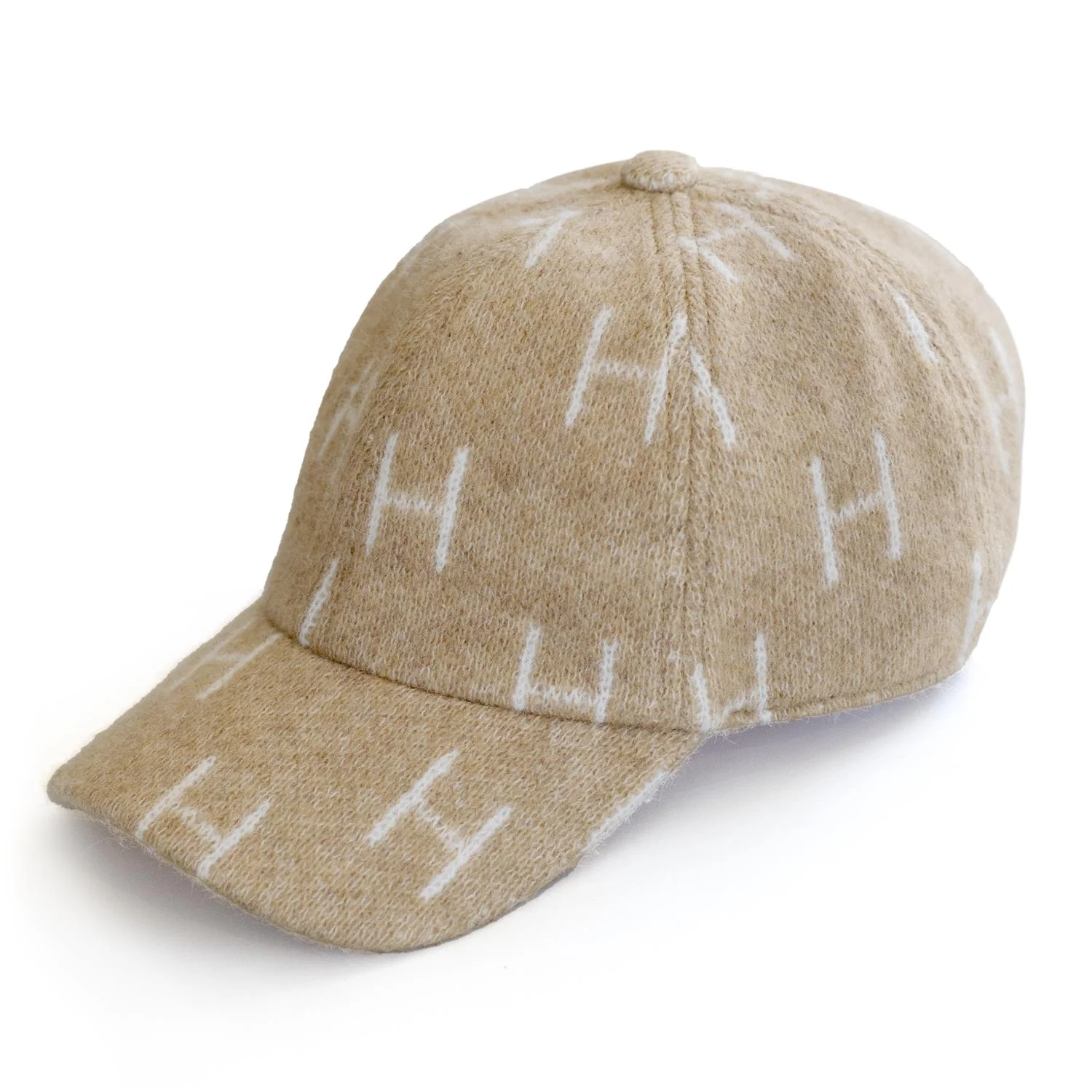 Beige Hest Caps