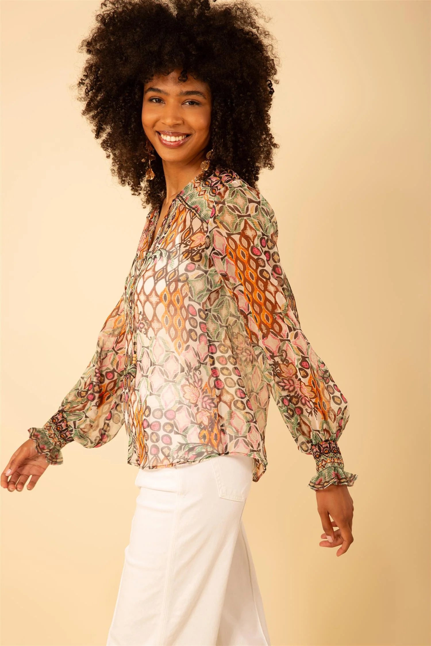 Beige Jocelyn Blouse - Image 6