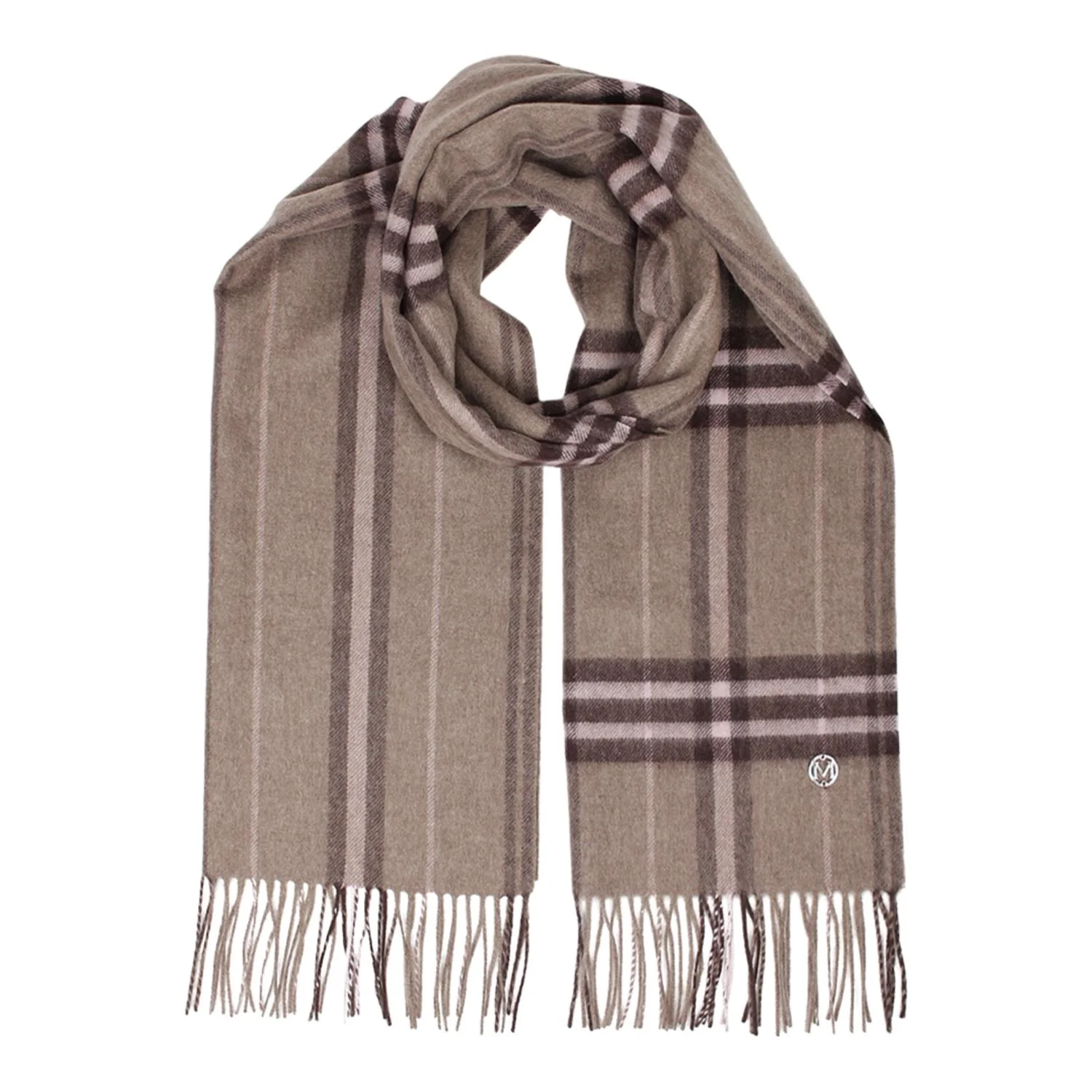 Beige Montecristo scarf