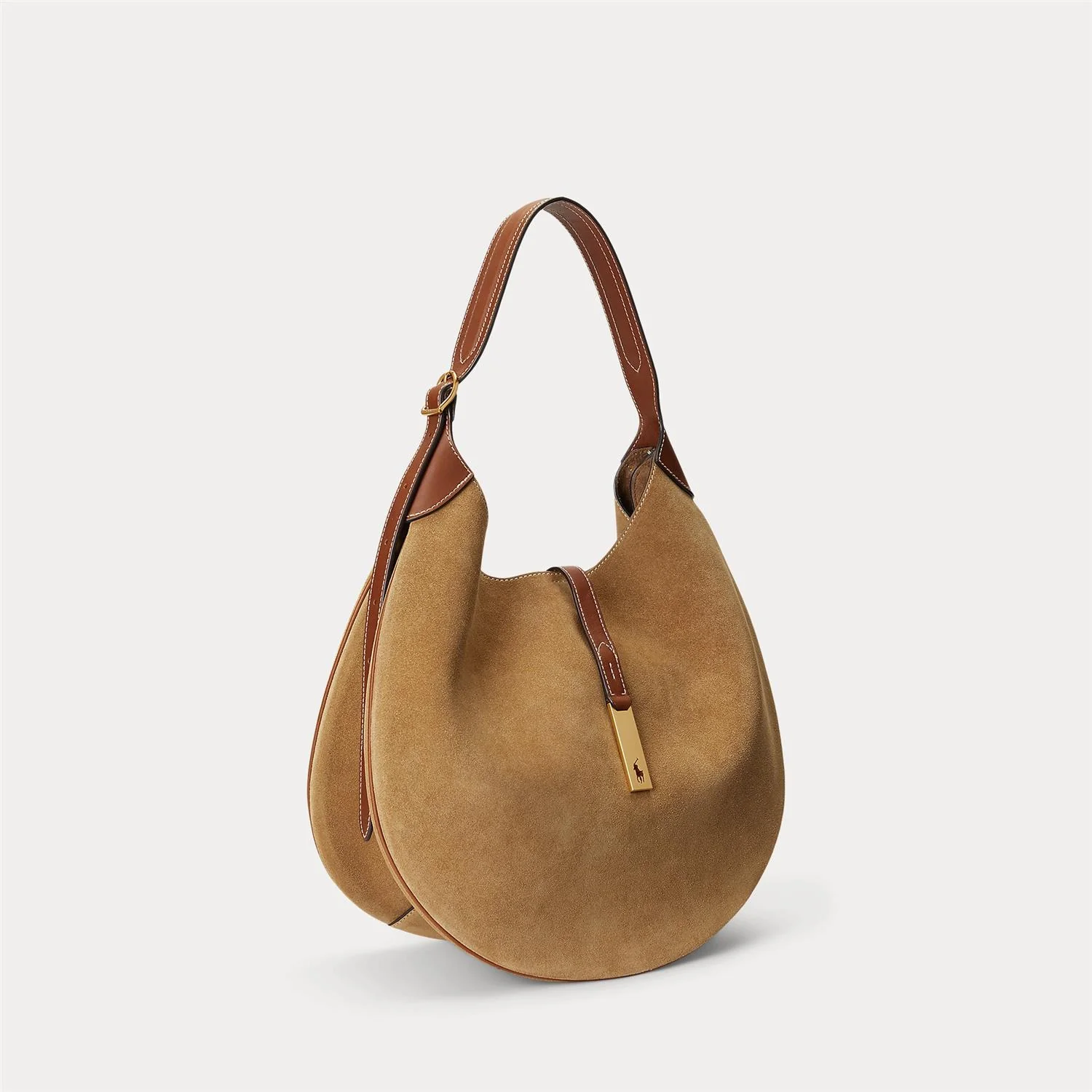 Beige PID shoulder bag medium - Image 4