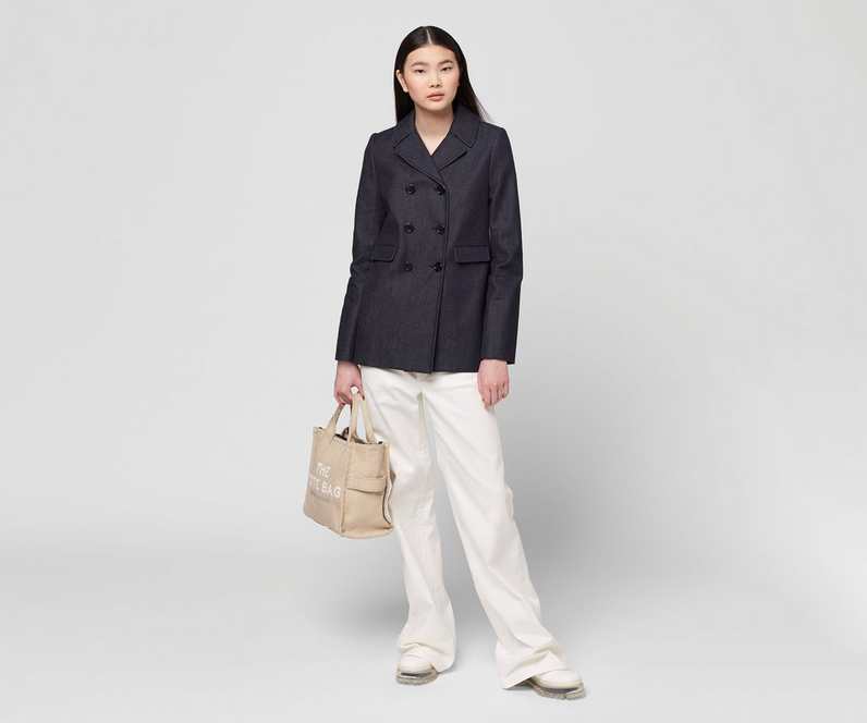 Beige The Medium Tote - Image 3