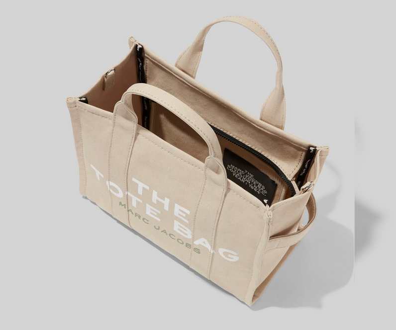 Beige The Medium Tote - Image 5
