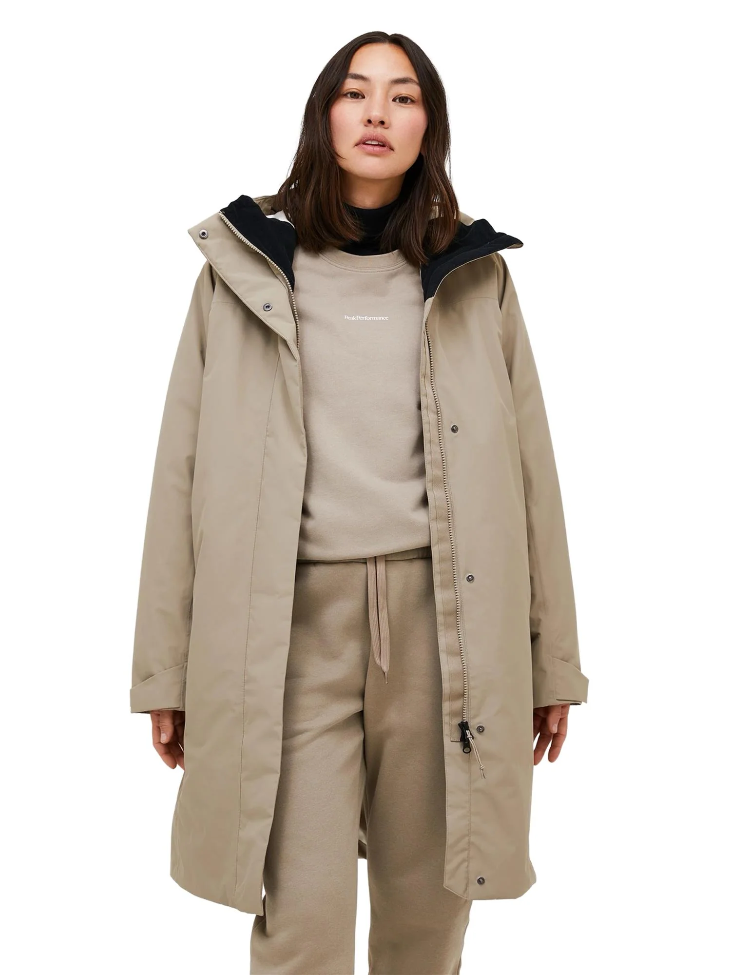 Beige Treeline Insulated Parka - Image 2