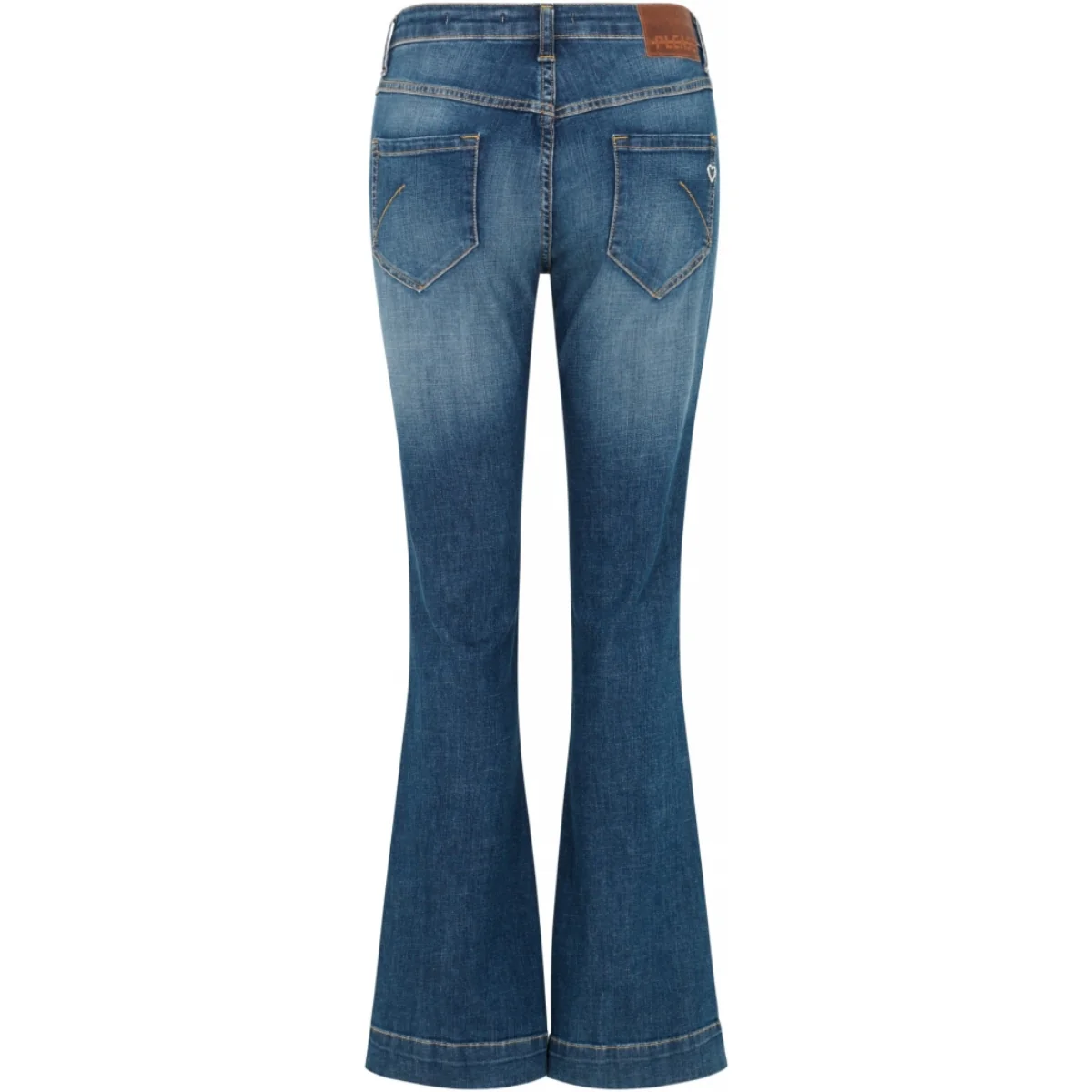 Blå Chino Flare Denim - Image 2