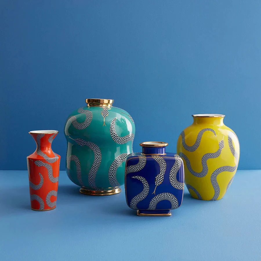 Blå Eden Square Vase - Image 4