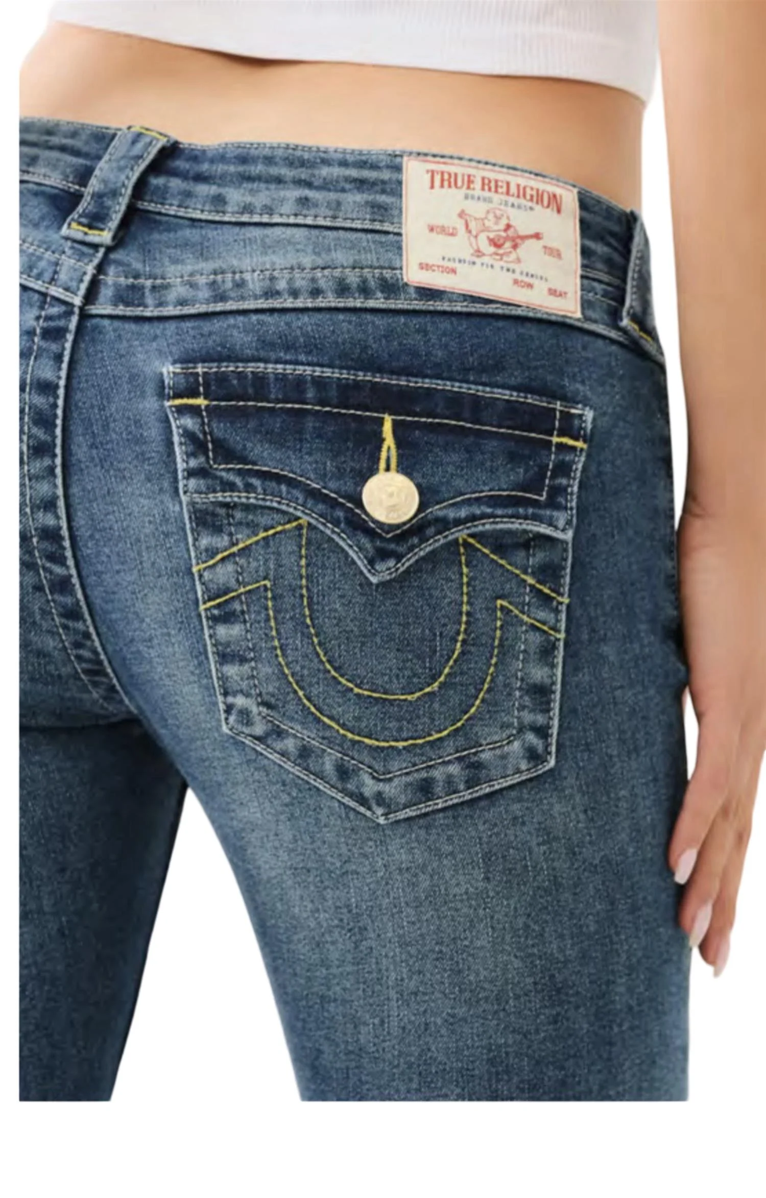Blå Joey LR Flare Arabella jeans - Image 3
