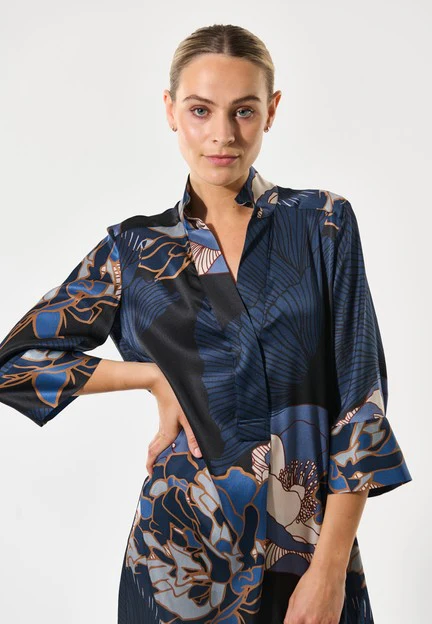 Blå KamillesDEA shirt dress - Image 5