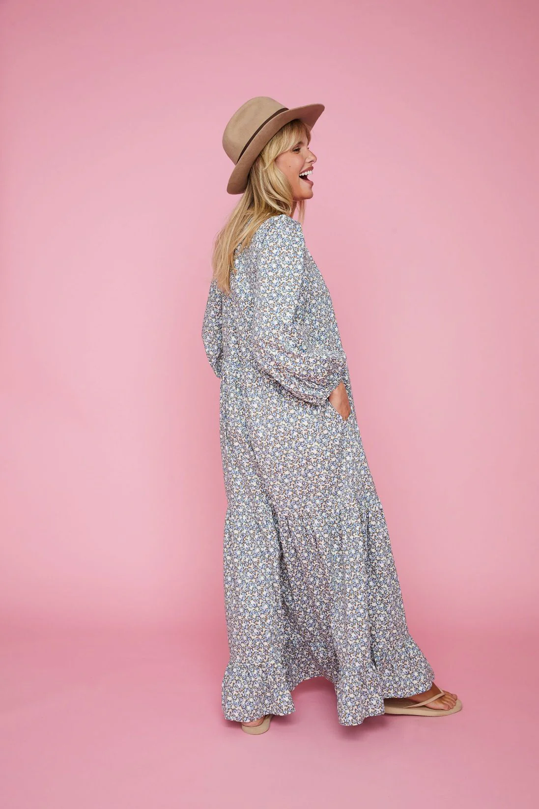 Blå Muse Flowerdress - Image 5