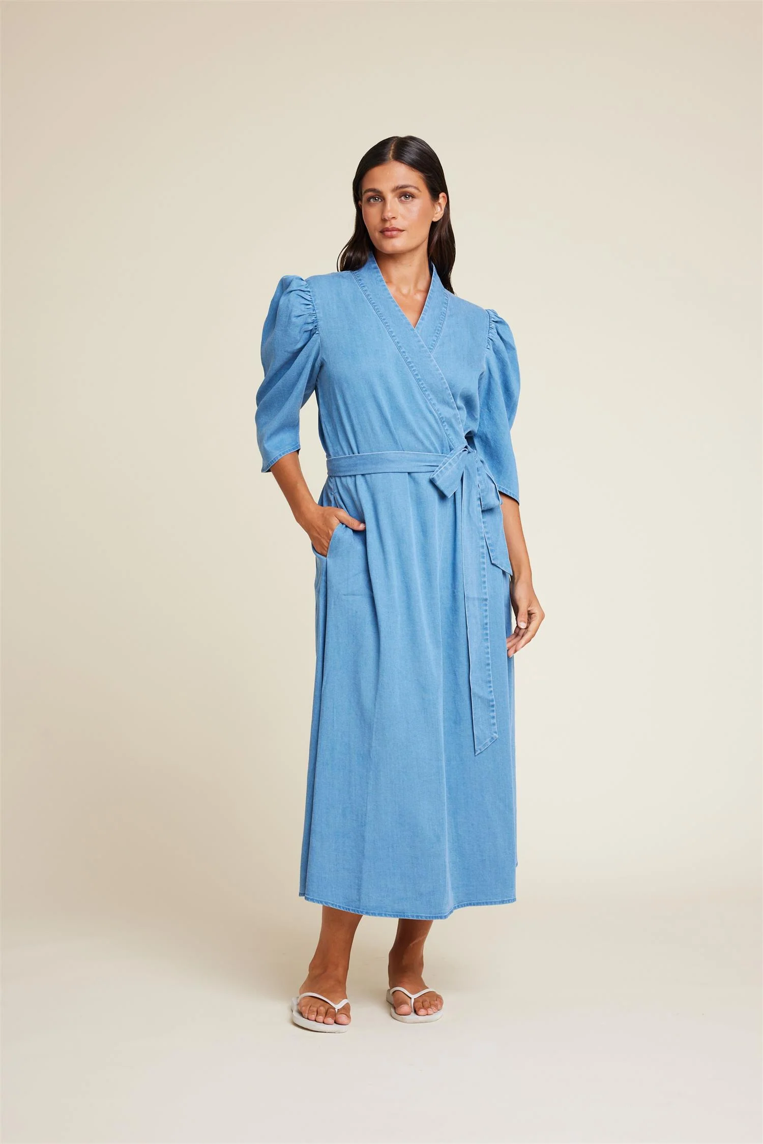 Blå Scarlett 25 Tencel - Image 2