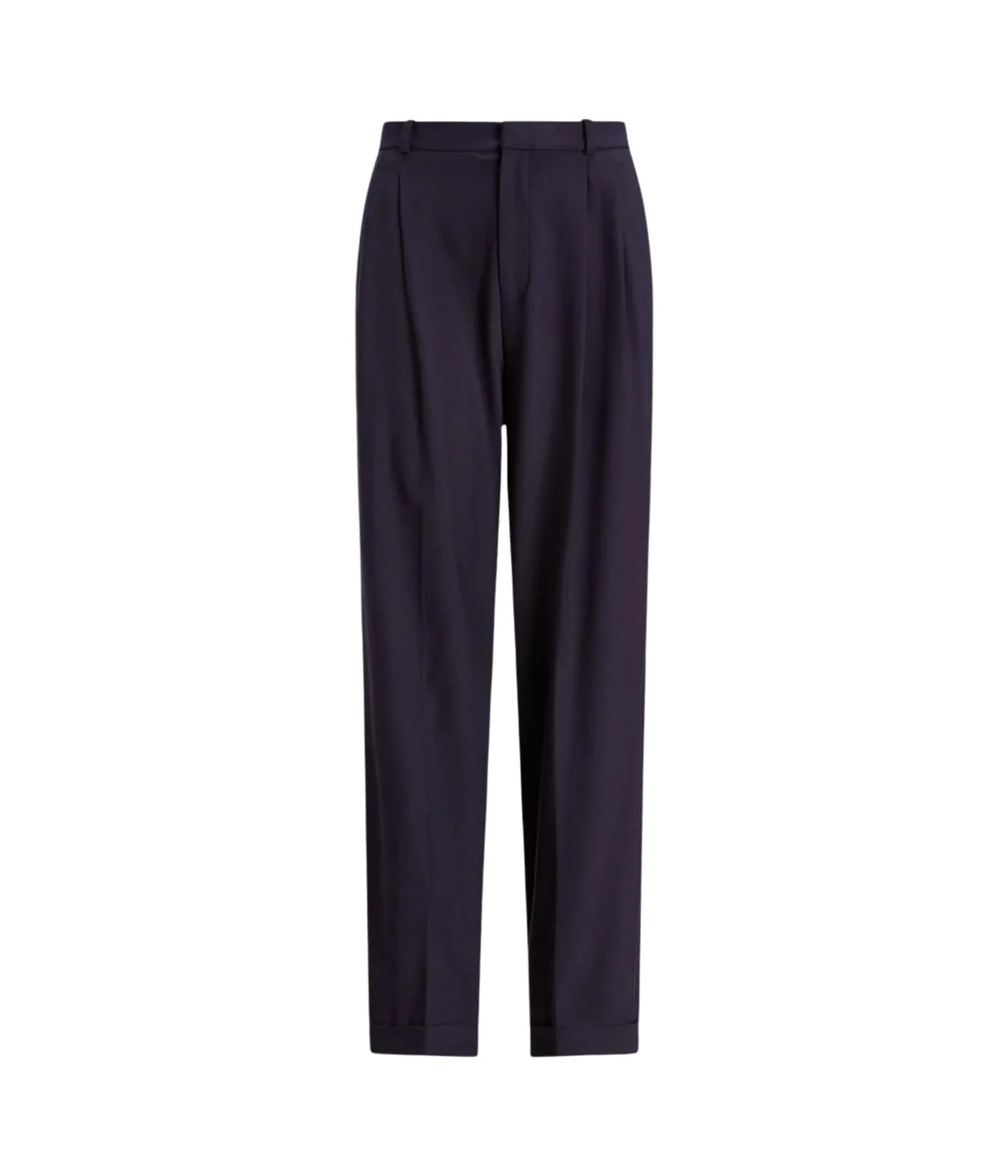 Blå Wool Blend Pants