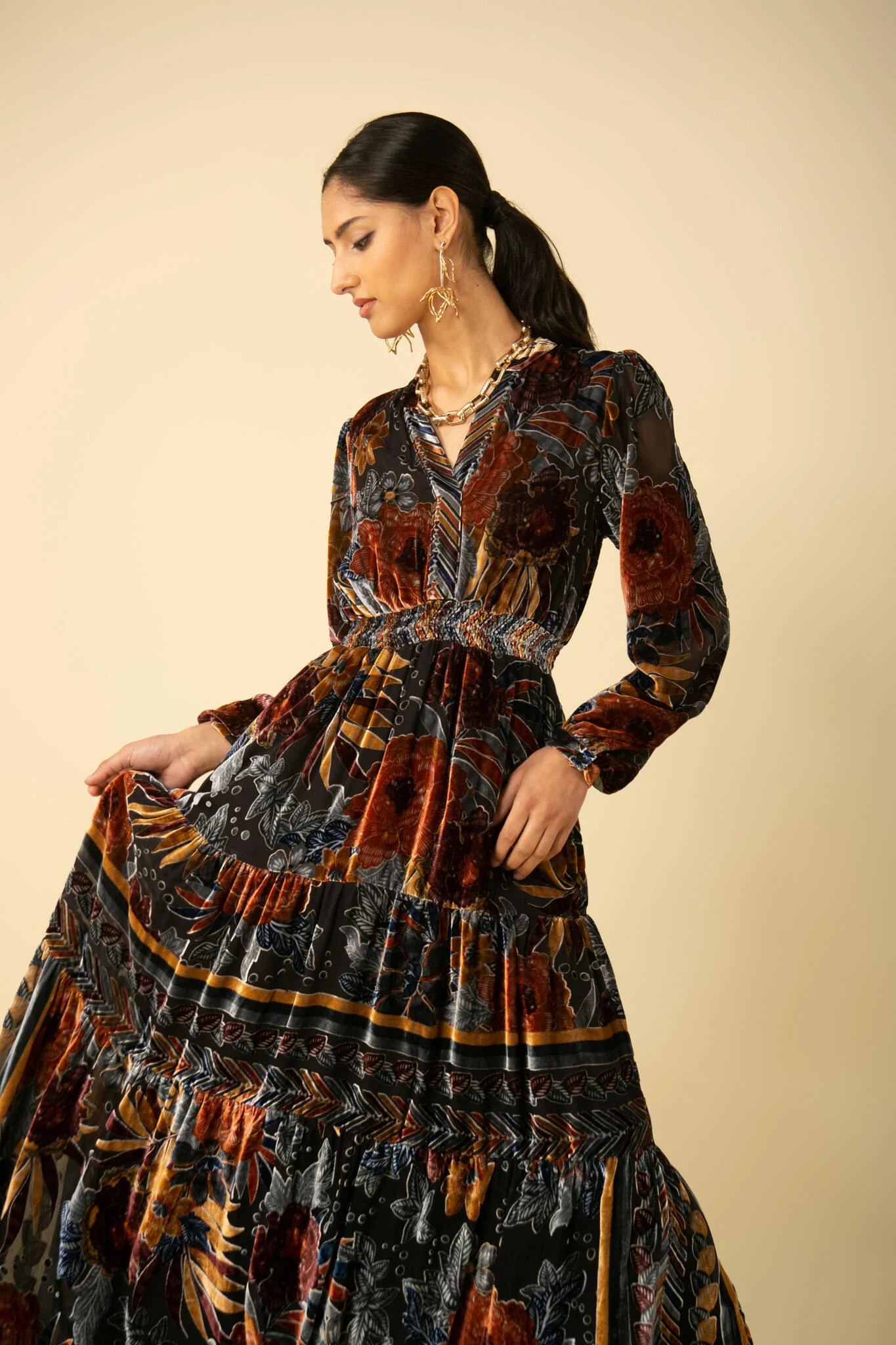 Black Brooklyn Long Dress