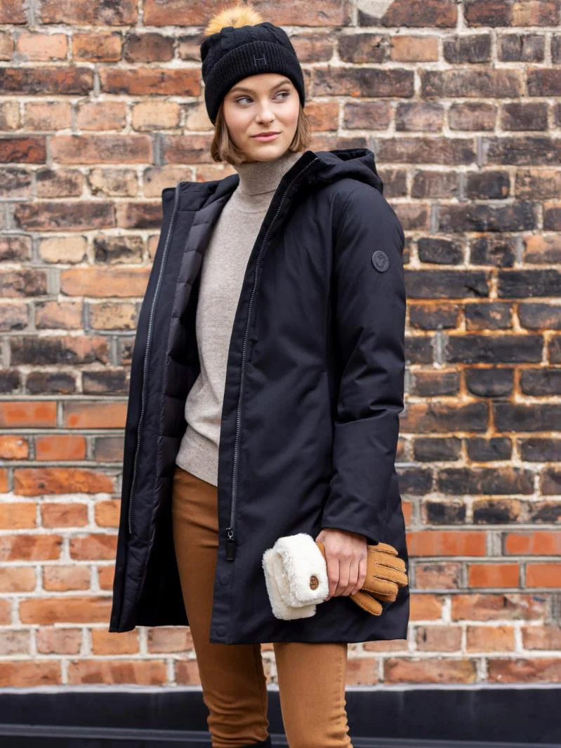 Black Classic Weather Jacket - Image 2