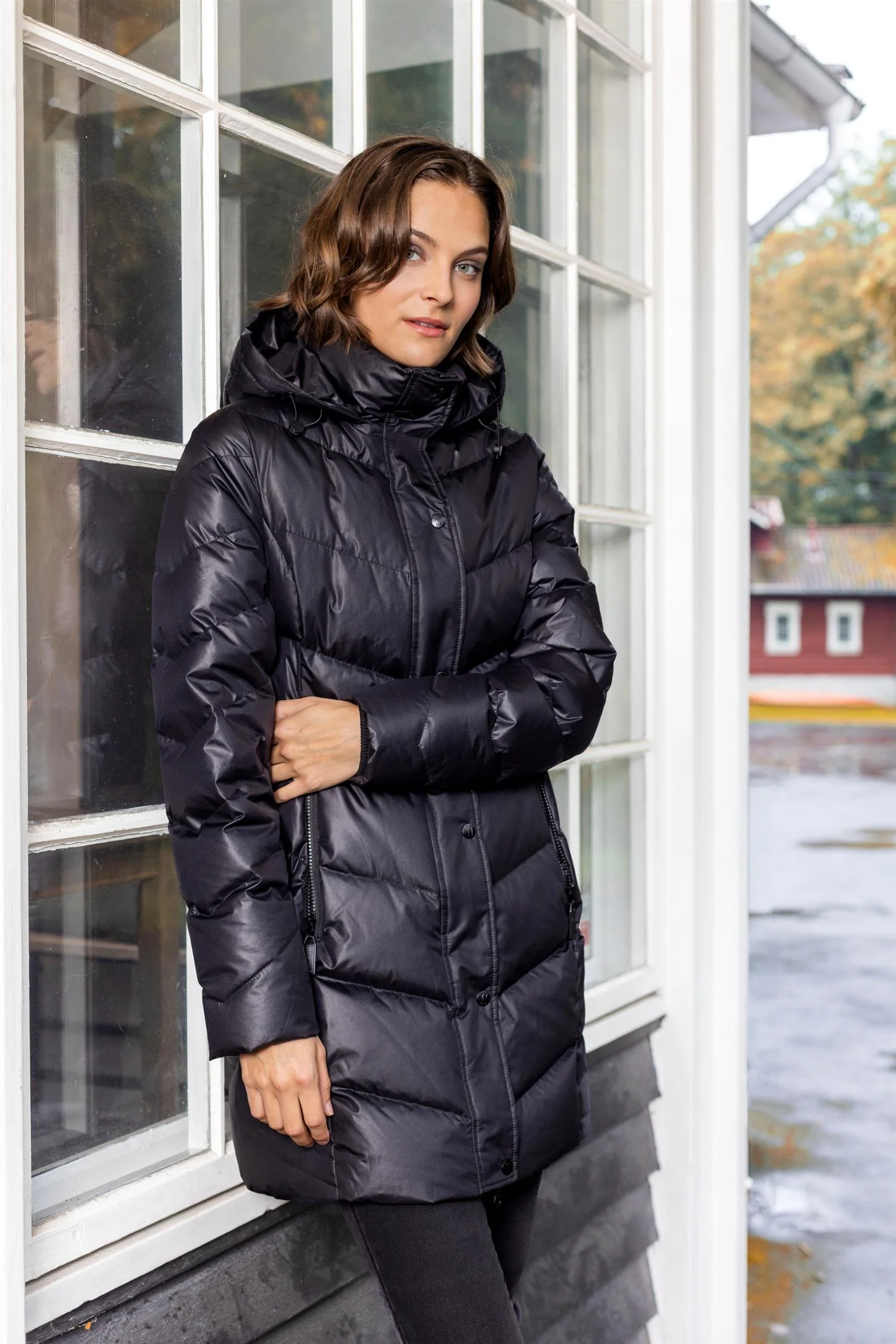 Black Down jacket - Image 2