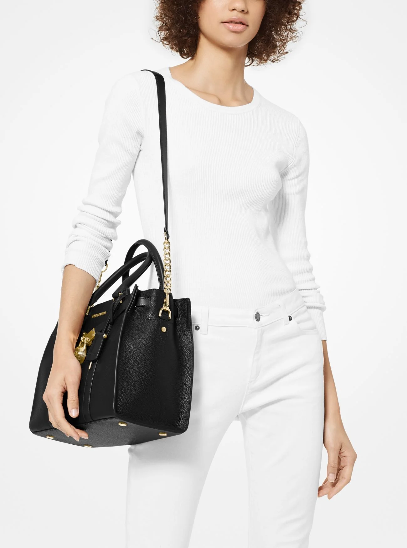 Black Hamilton LG Satchel - Image 4