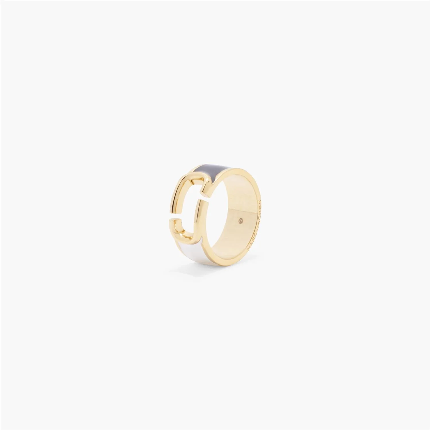 Black Multi/Gold Enamel ring - Image 2
