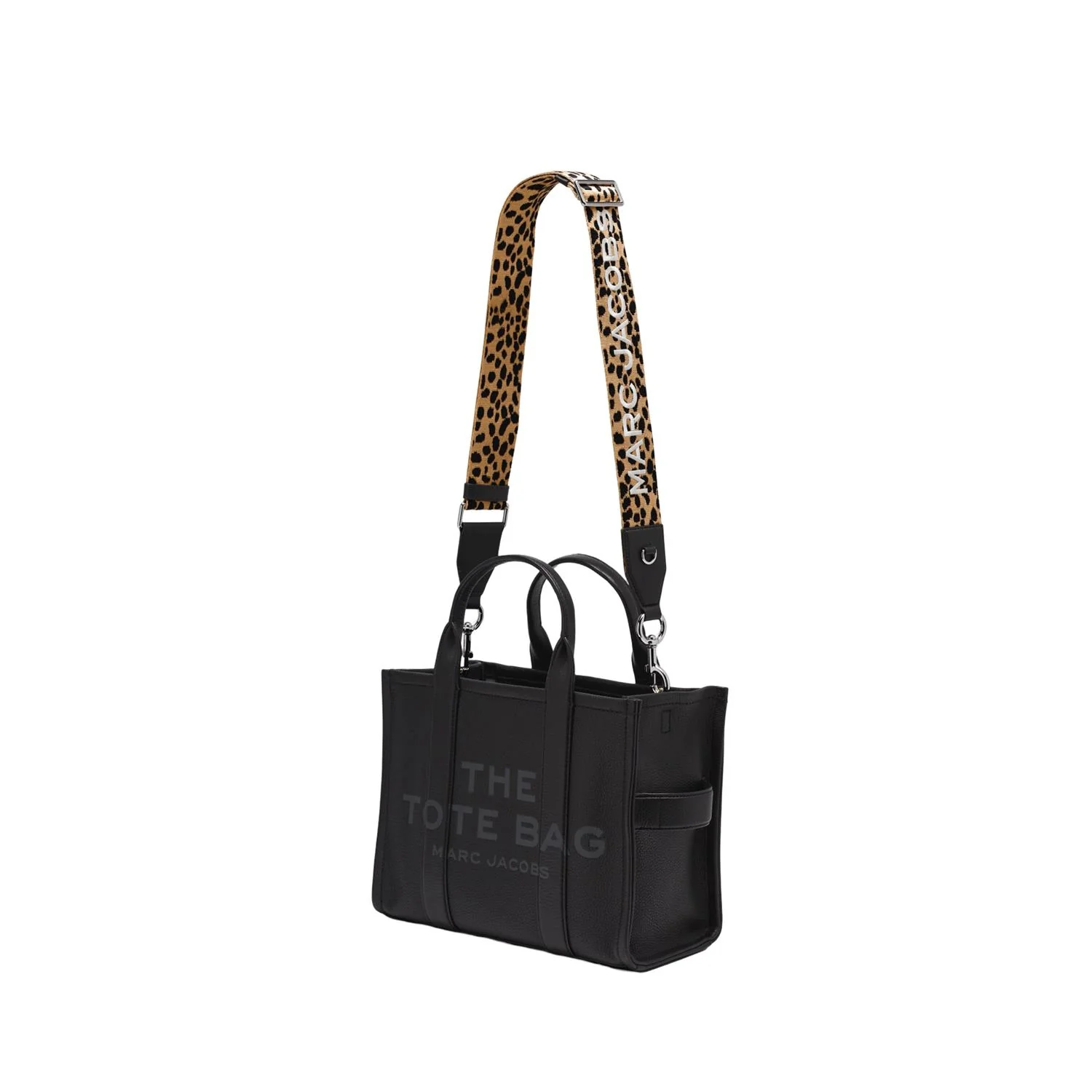 Black multi The Strap Cheetah EMB Logo Strap - Image 2