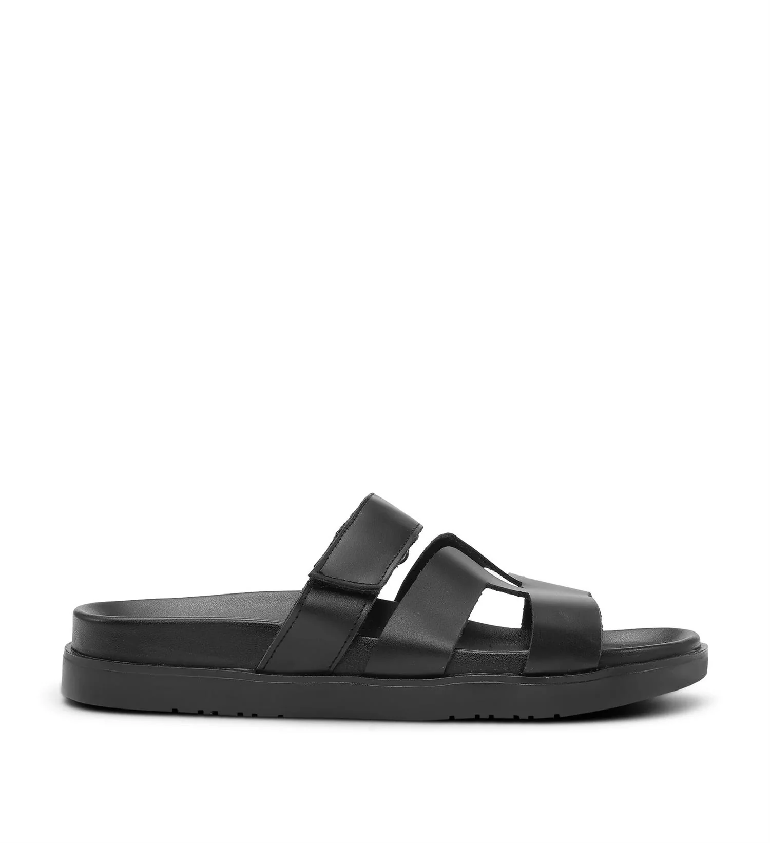 Black Vino Vaqueta sandal