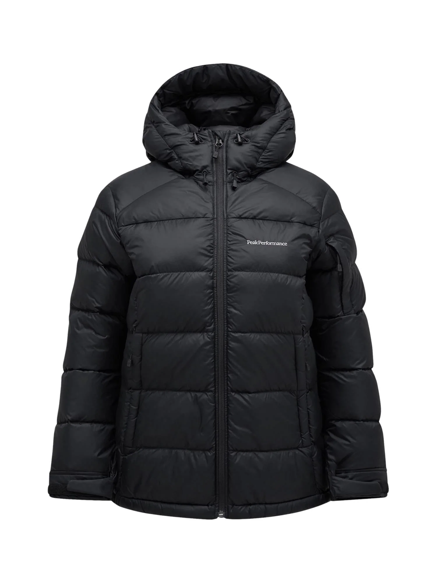 Black W Frost Down Short Coat