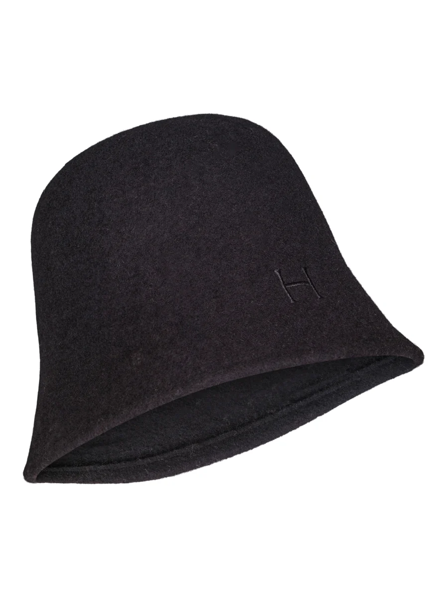 Black Wool Hat
