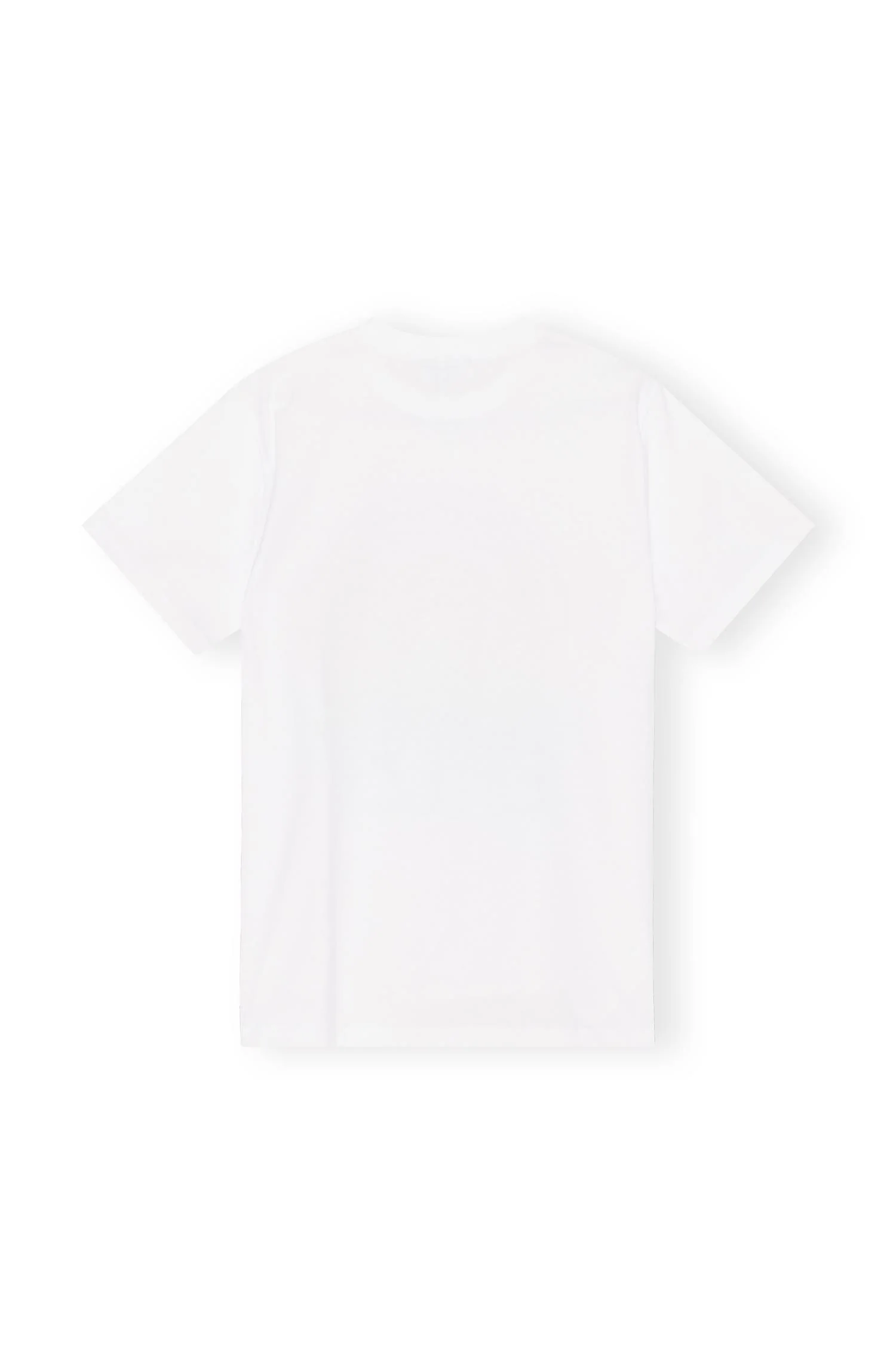 Bright White Basic Jersey Rainbow Relaxed T-shirt - Image 2