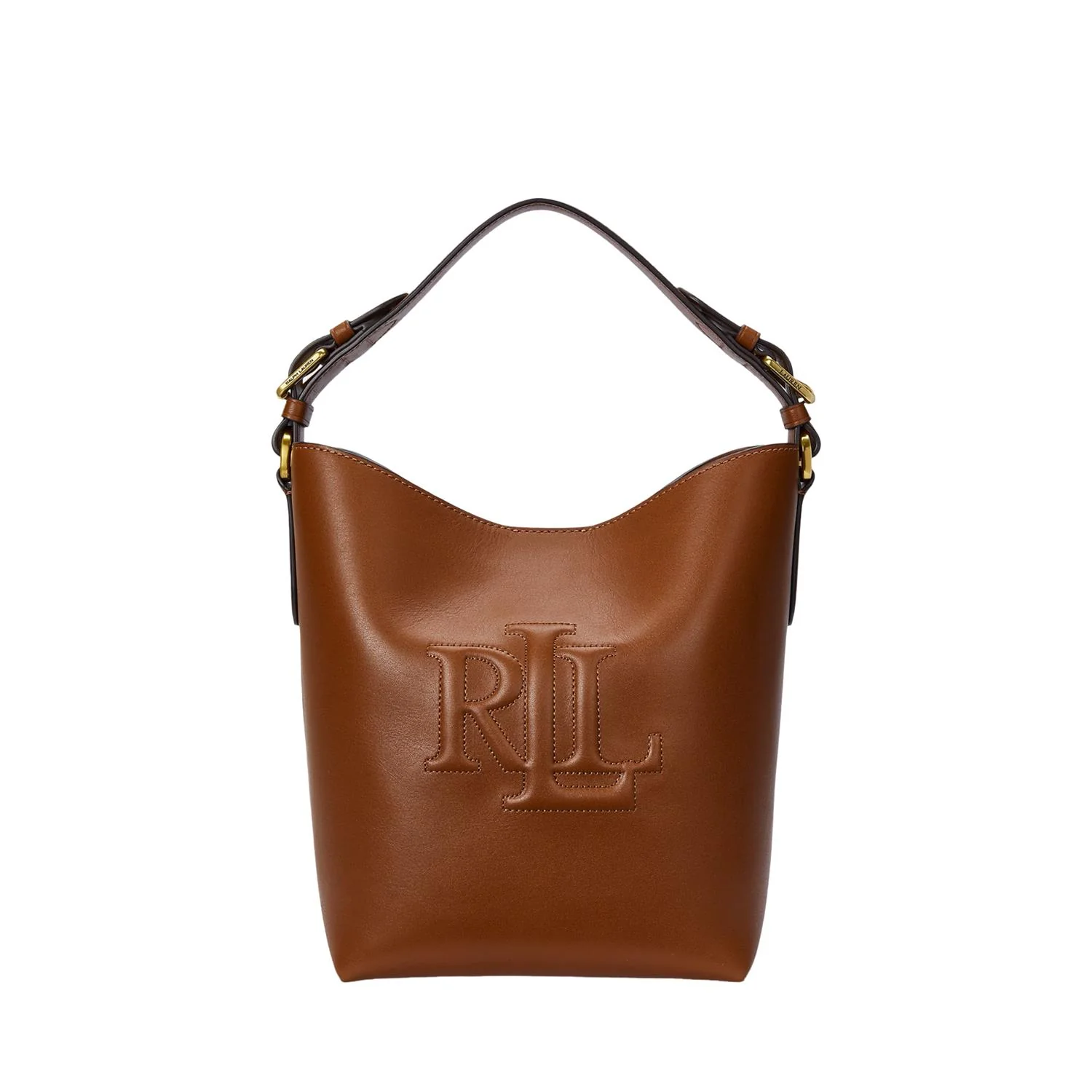 Brun Leather Medium Witley Bucket Bag