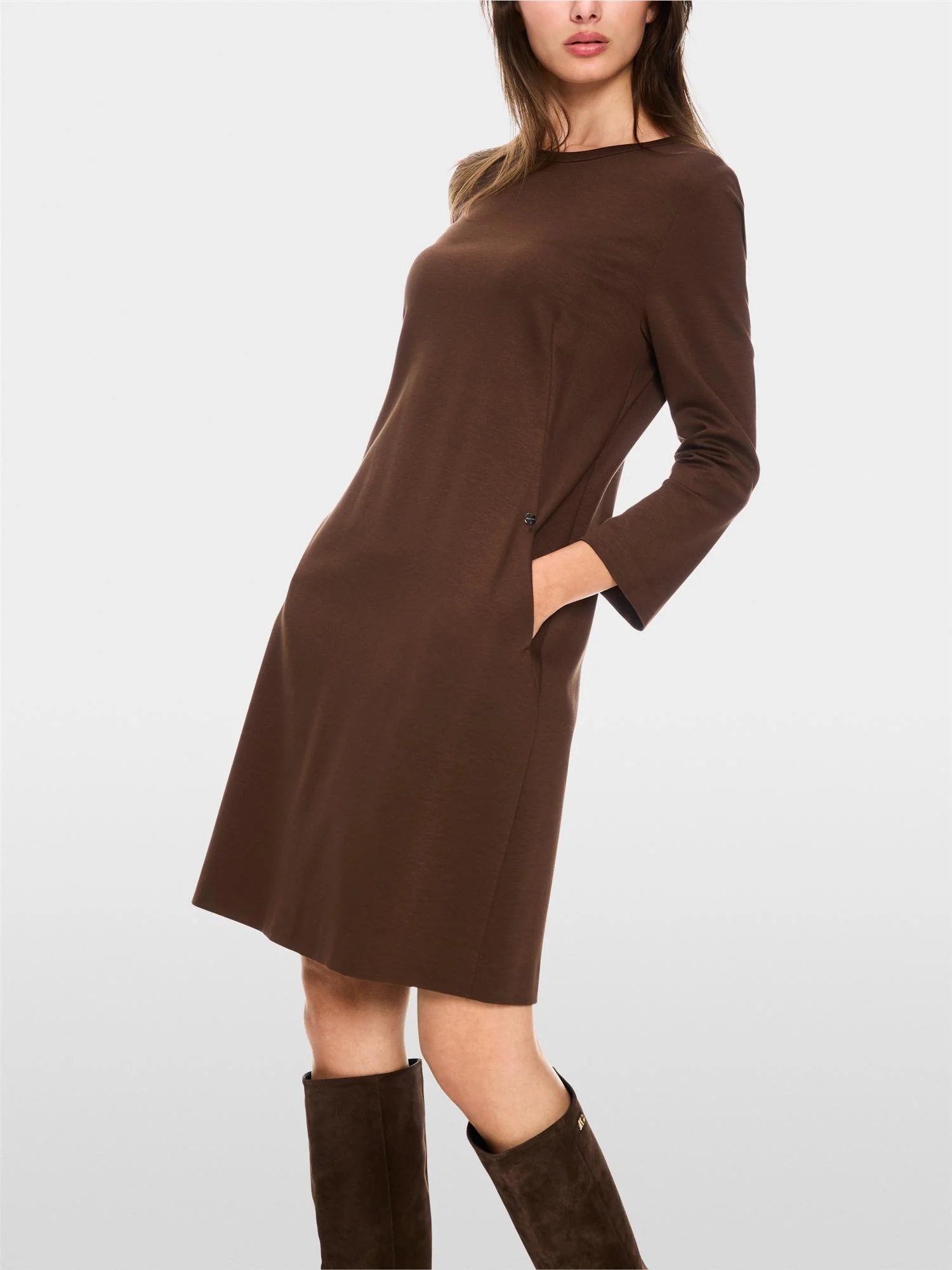 Brun Sporty jersey dress - Image 3