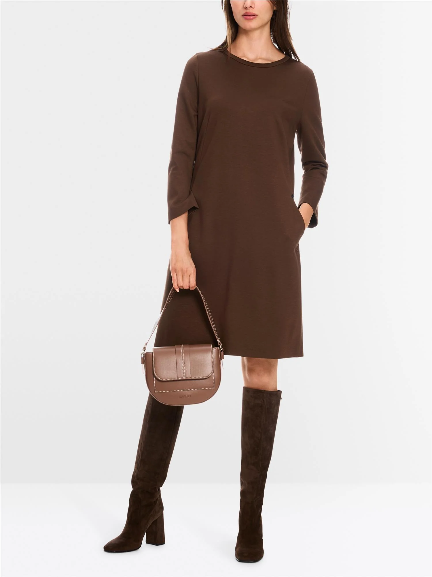 Brun Sporty jersey dress - Image 4
