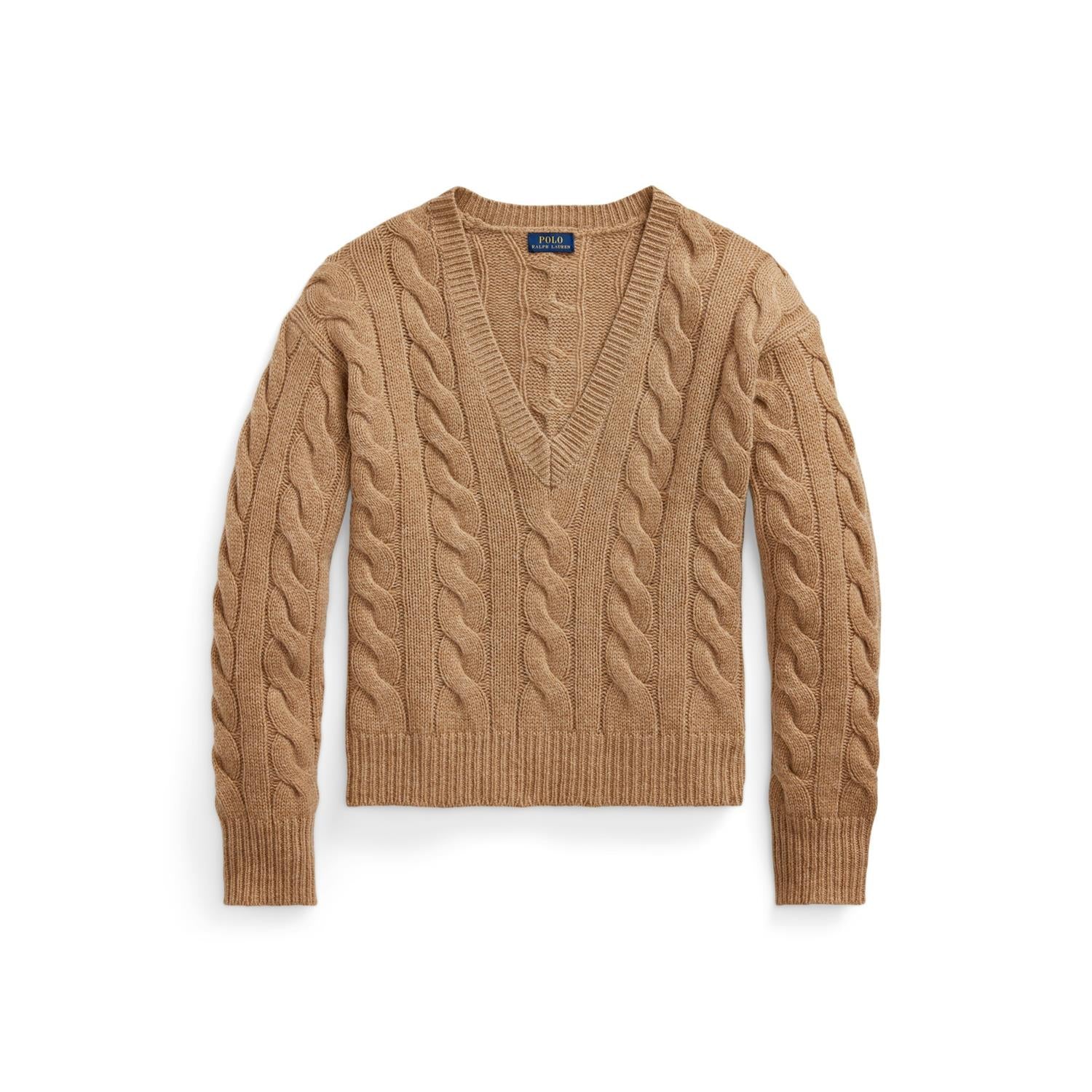 Camel Melange genser