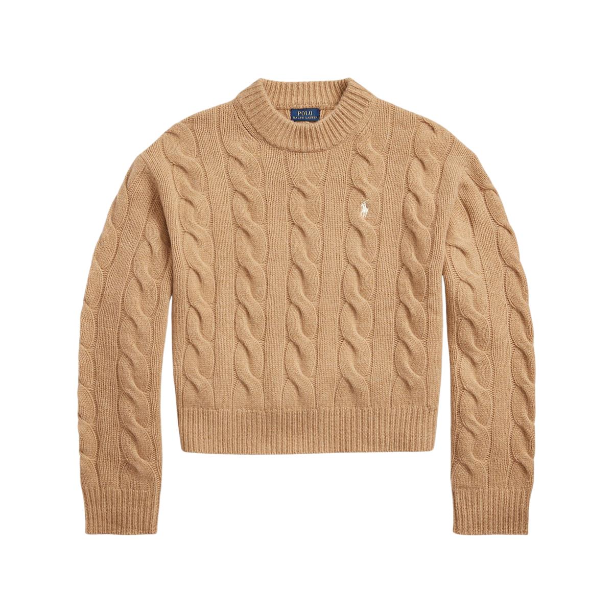 Camel Melange genser