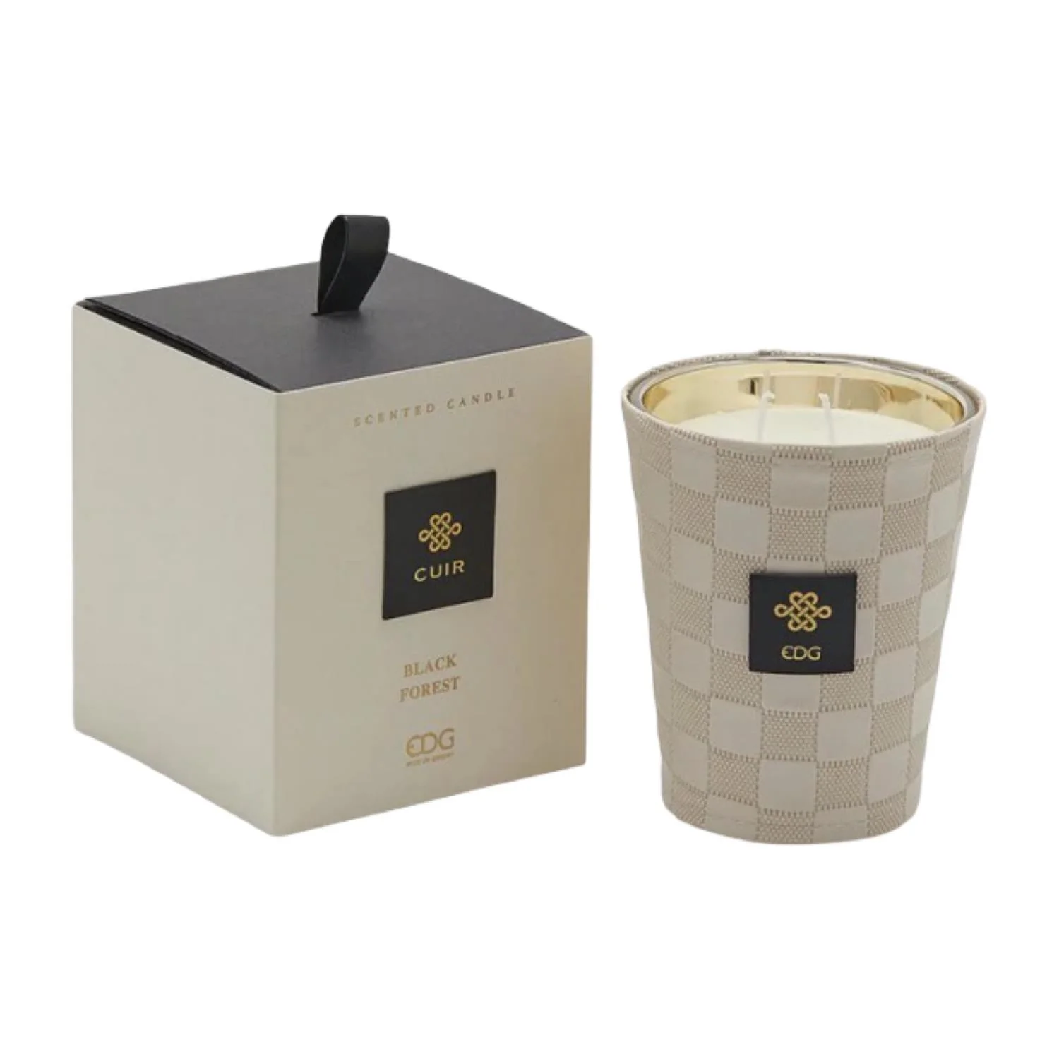 Candela Cuir Con Profumo