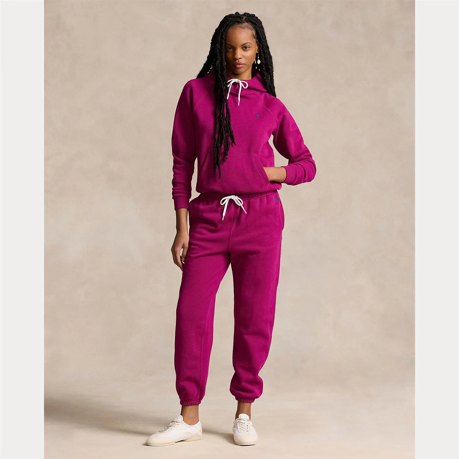 Cerise Fleece Athletic Pant - Image 2