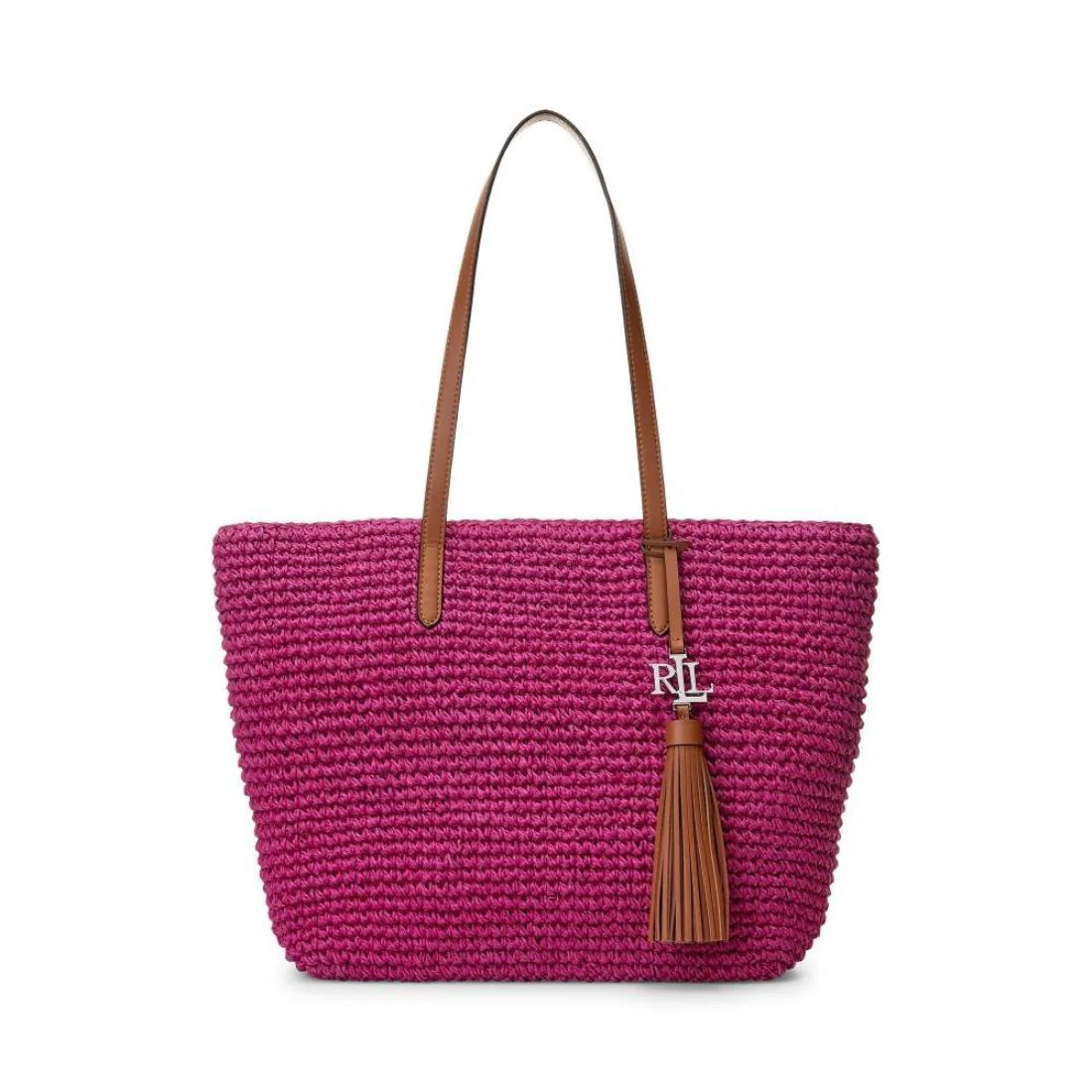 Cerise Tote Whitney Straw