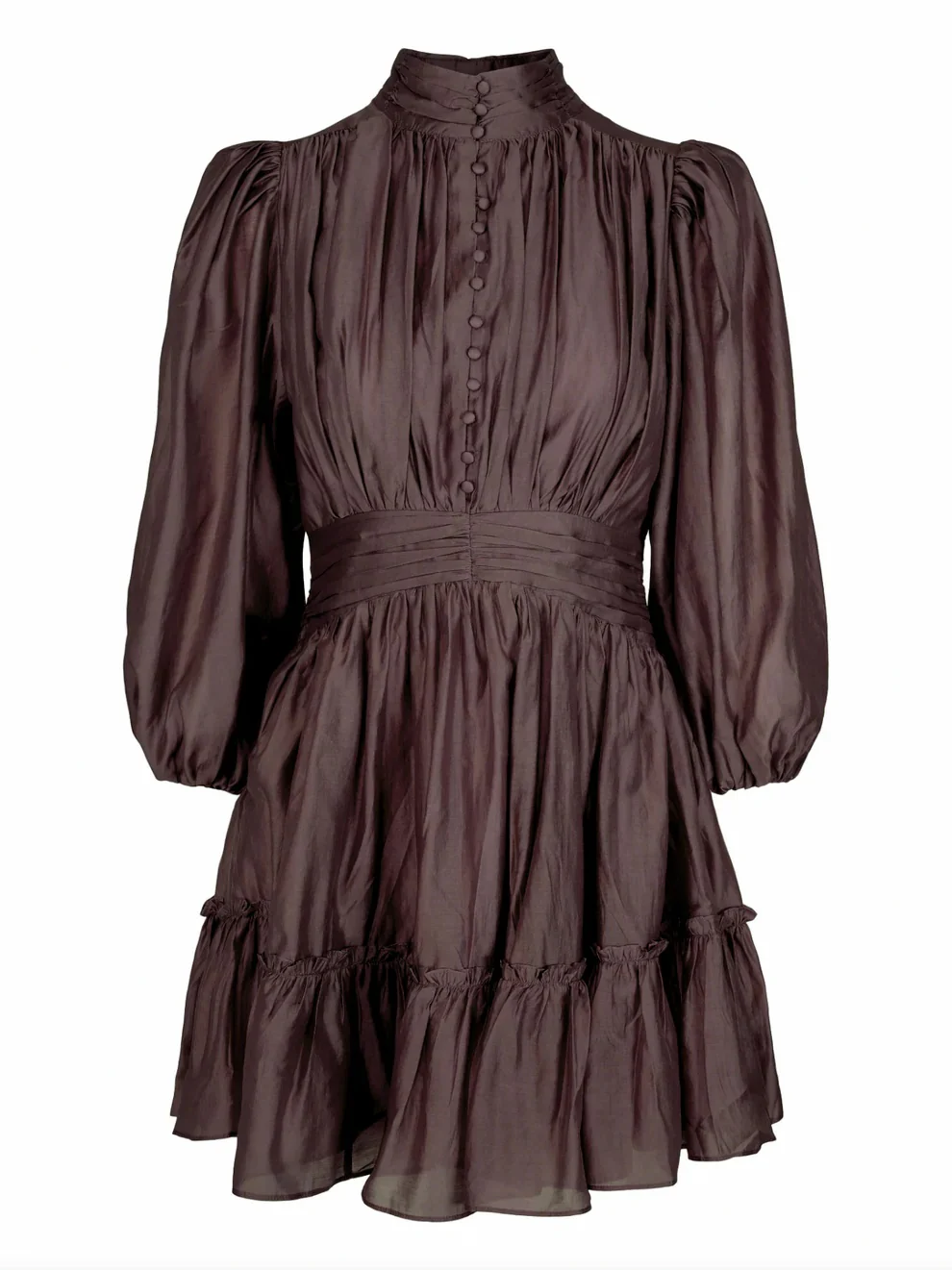 Coffee Bown Short Vanity Dress