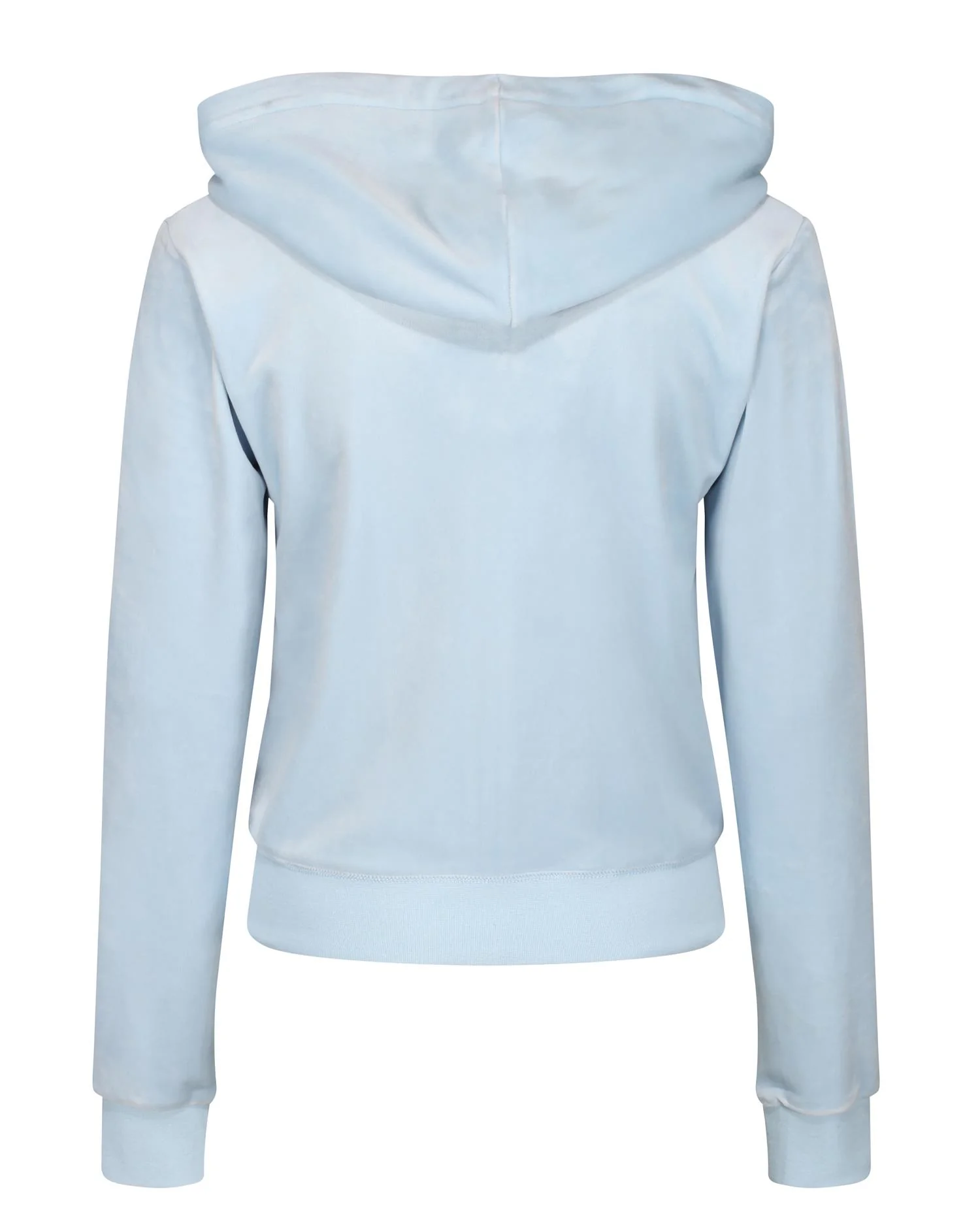 Cool blue Robertson Classic Velour Zip trough - Image 2